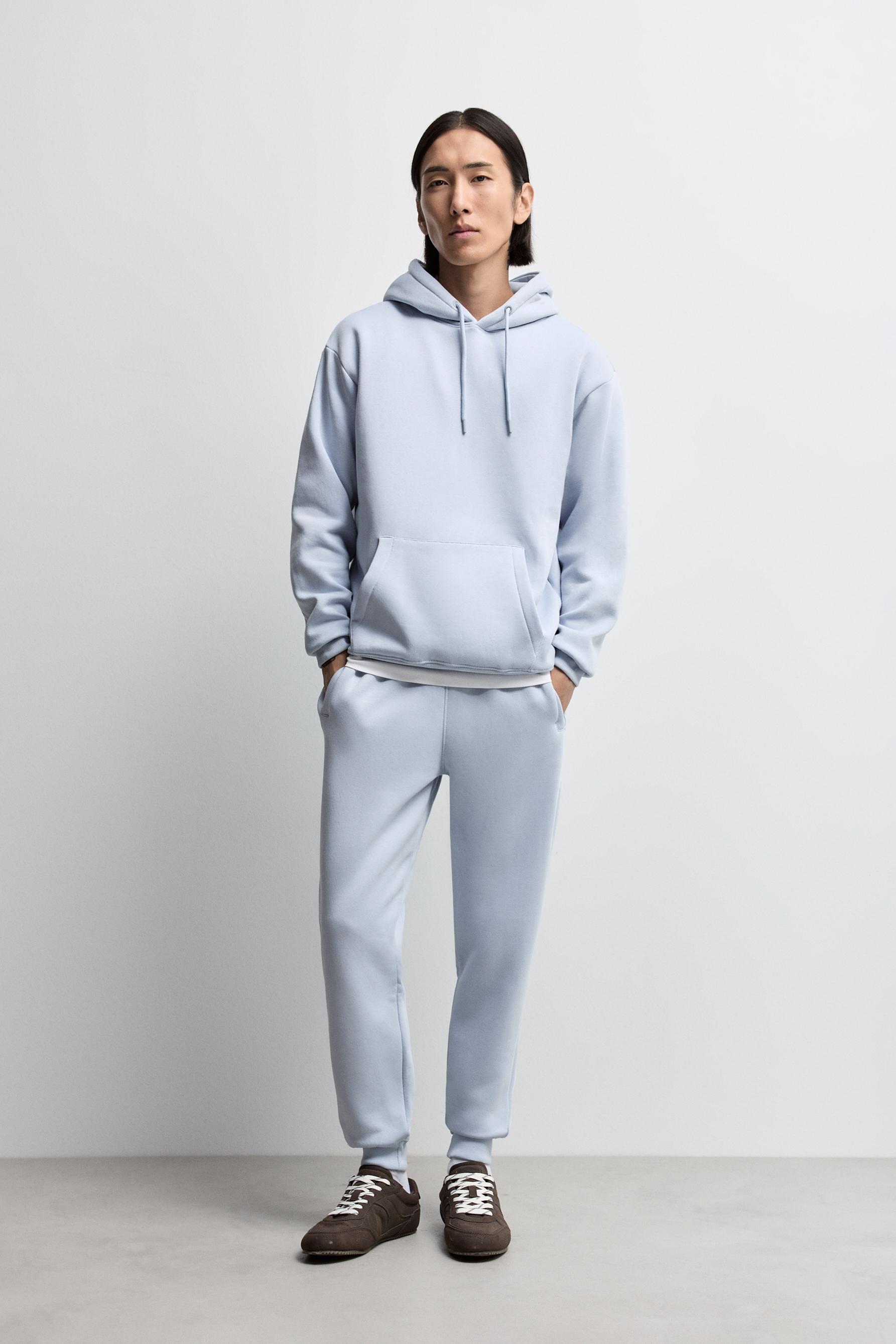 Basic hoodie — SKY BLUE