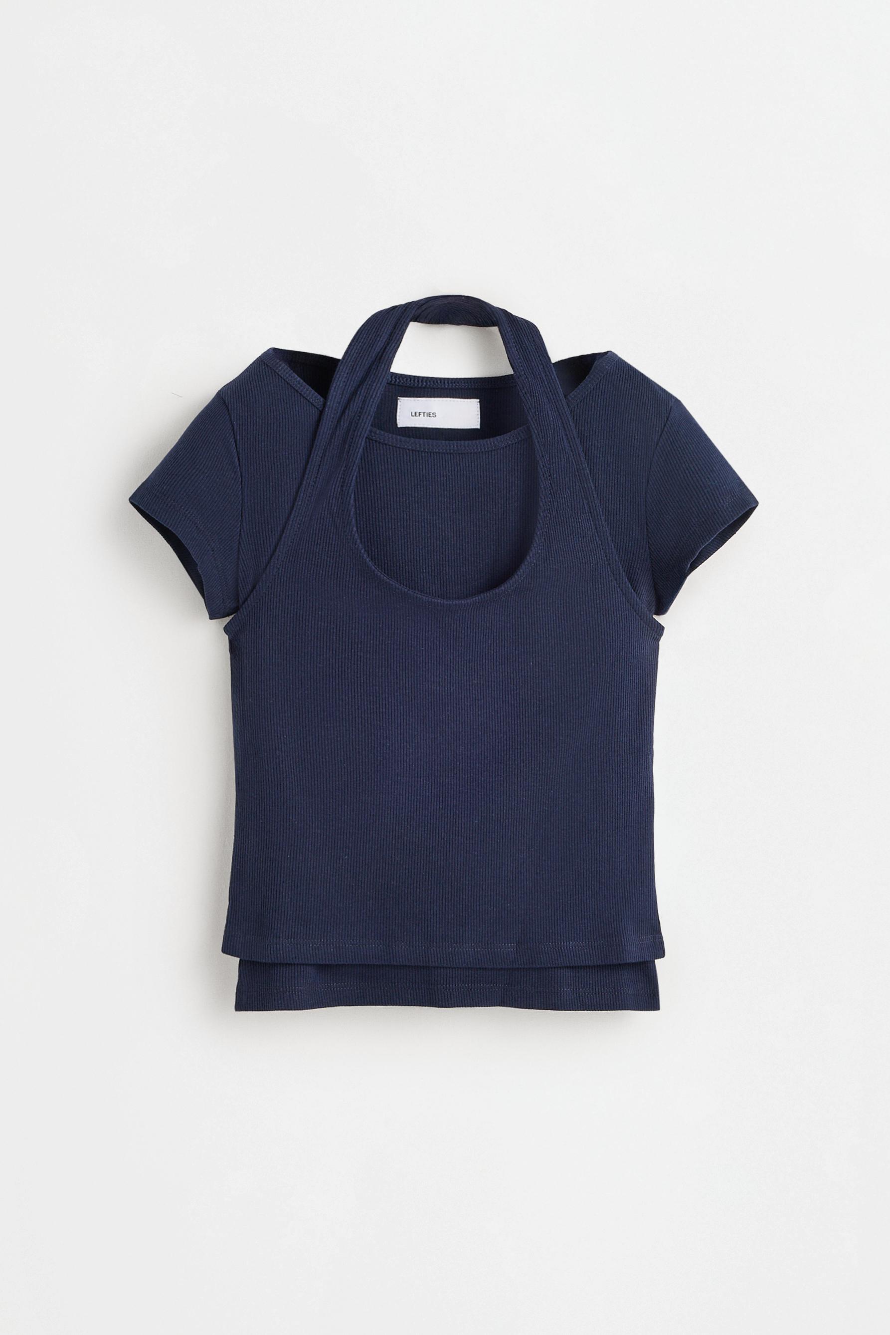 Double-layer top — NAVY