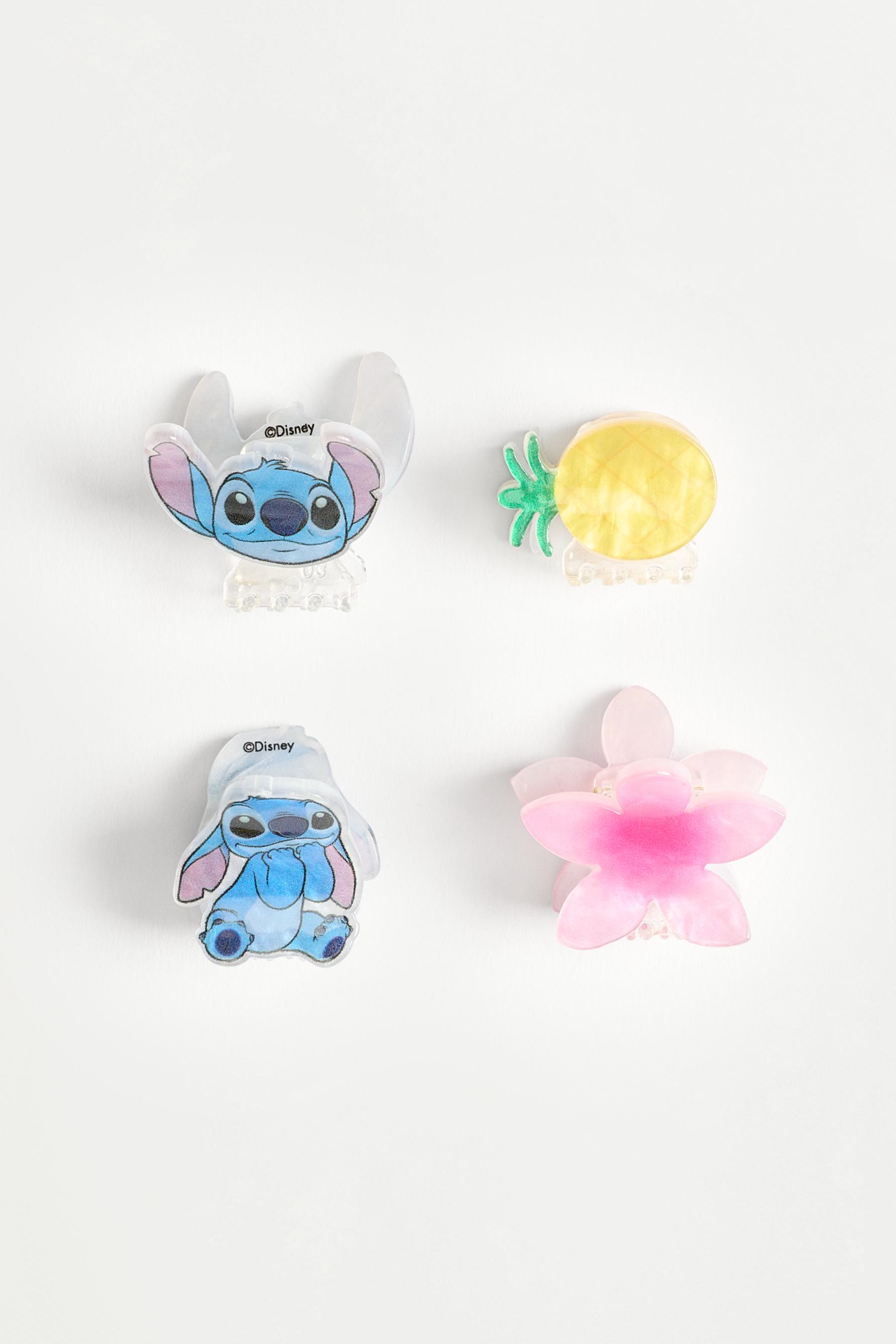 Stitch ©Disney hair clips (4-pack) — BLUE