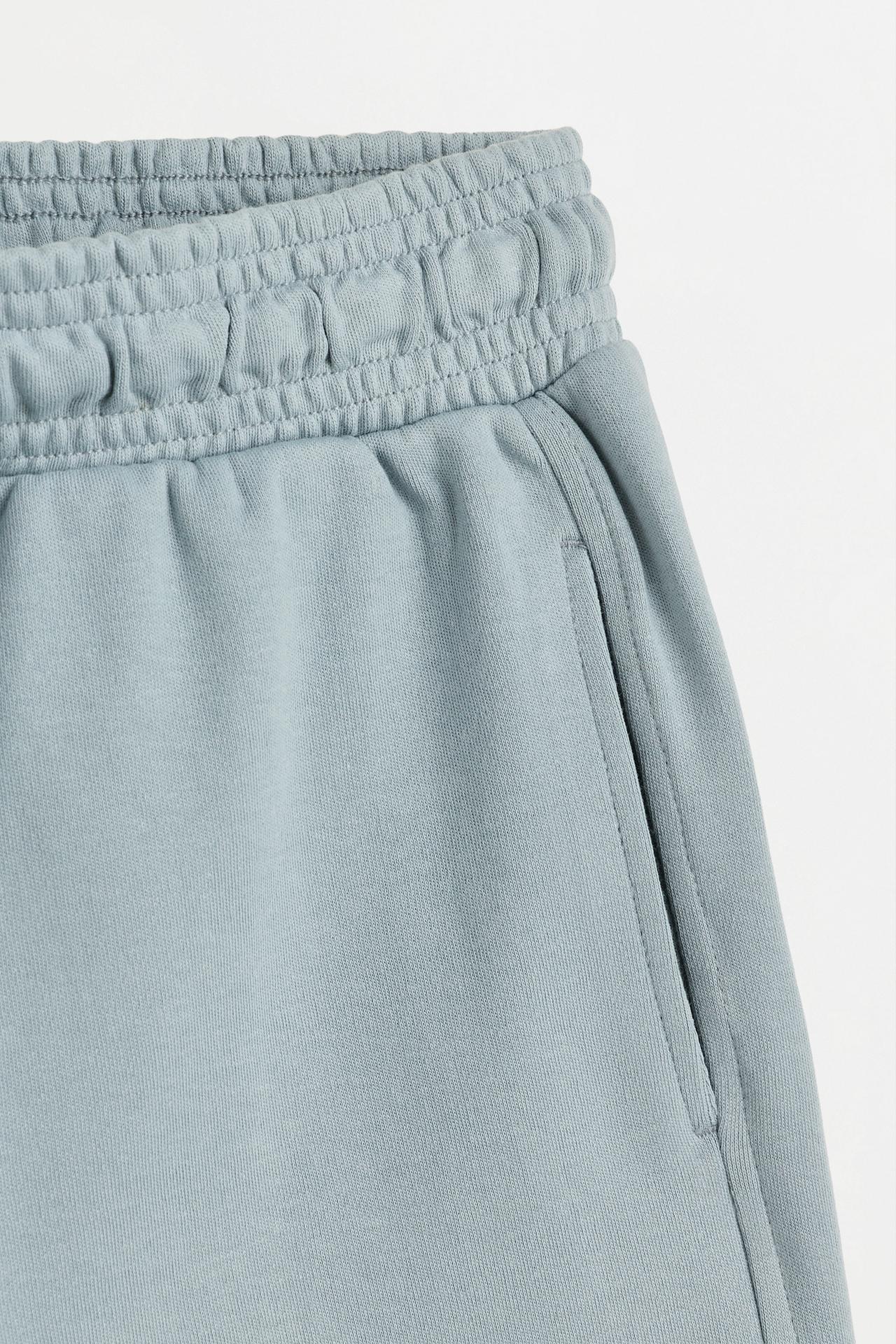 Interlock Bermuda shorts — STEEL BLUE