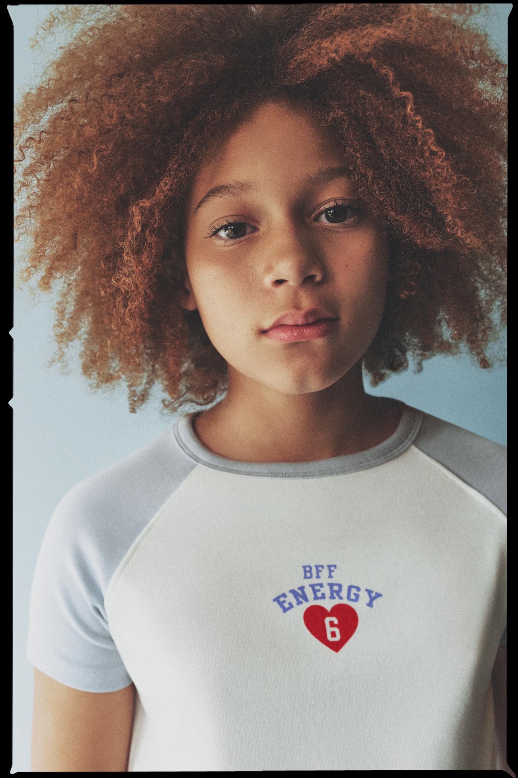 Raglan sleeve T-shirt — PALE BLUE