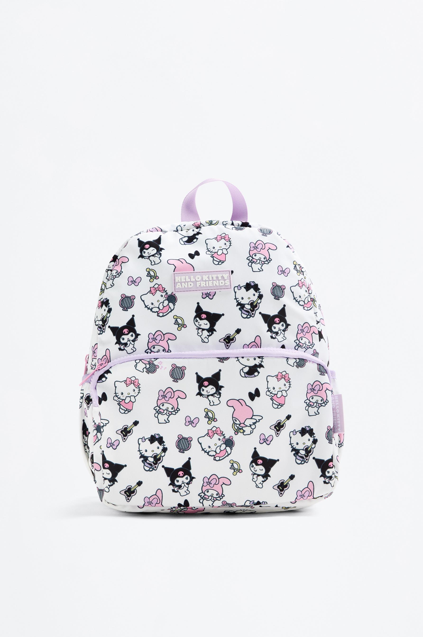 Mochila escolar Kuromi Hello Kitty ©SANRIO