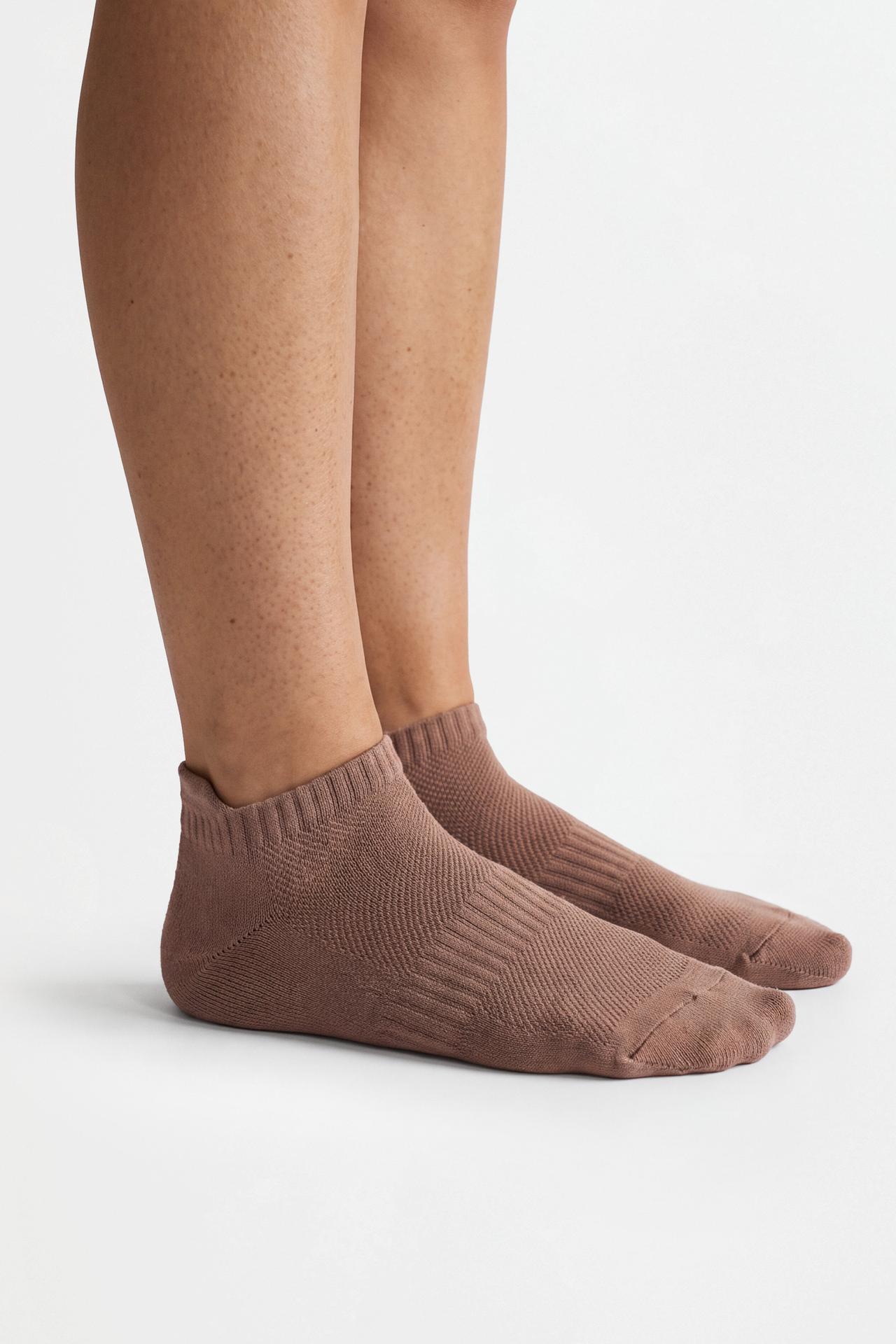Sports ankle socks (5-pack) — LEOPARD PRINT