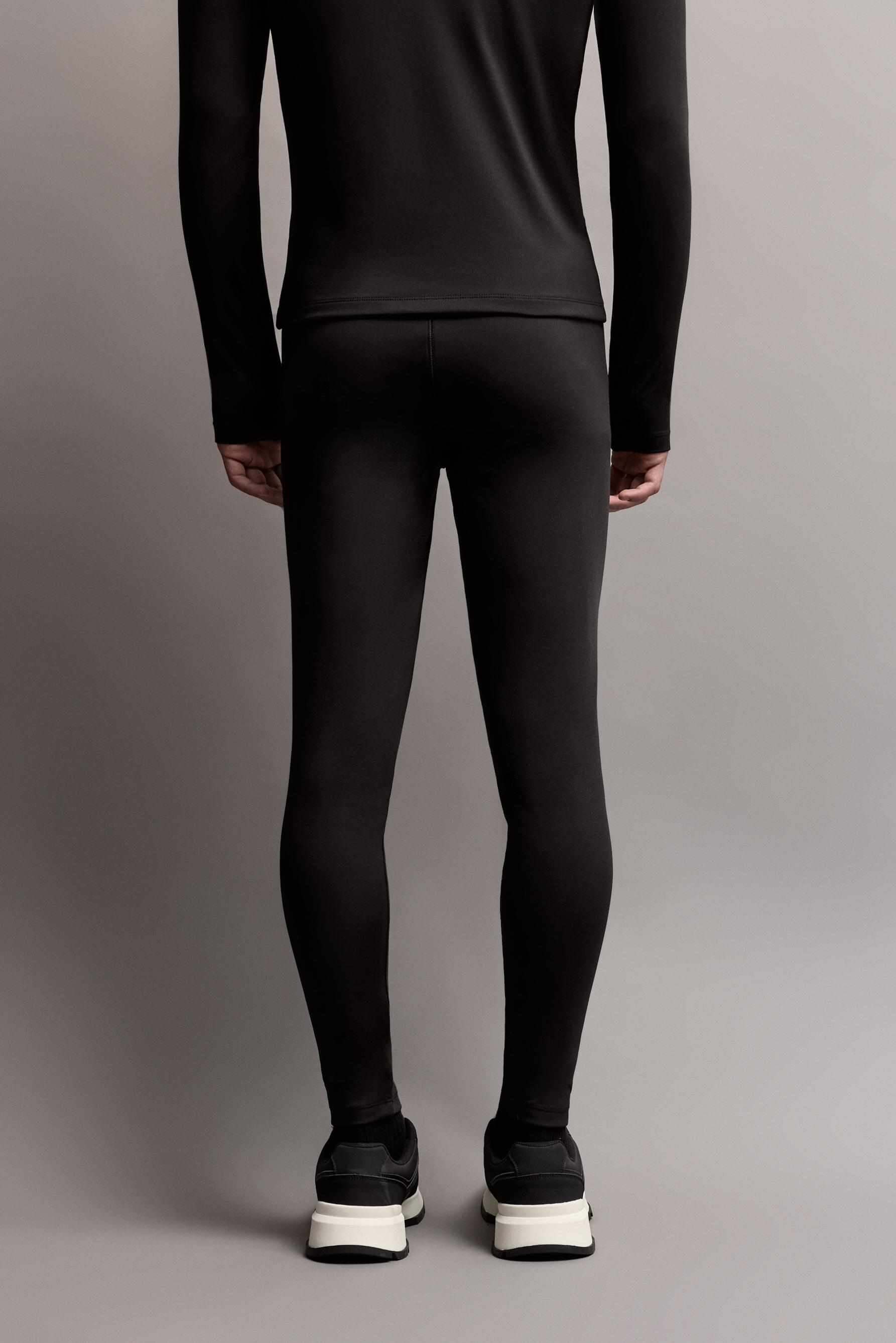 Medium-weight thermal leggings (-7ºC to 9ºC) — BLACK