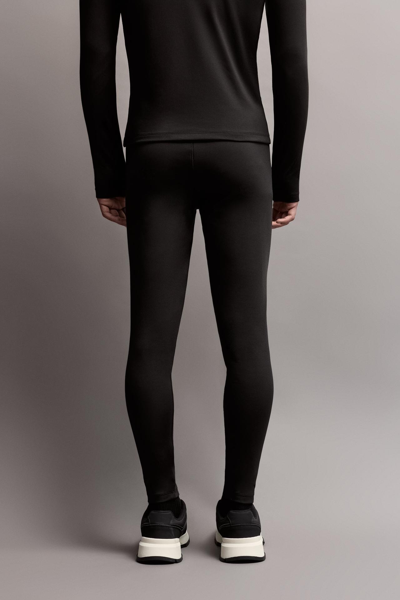 Medium-weight thermal leggings (-7ºC to 9ºC) — BLACK