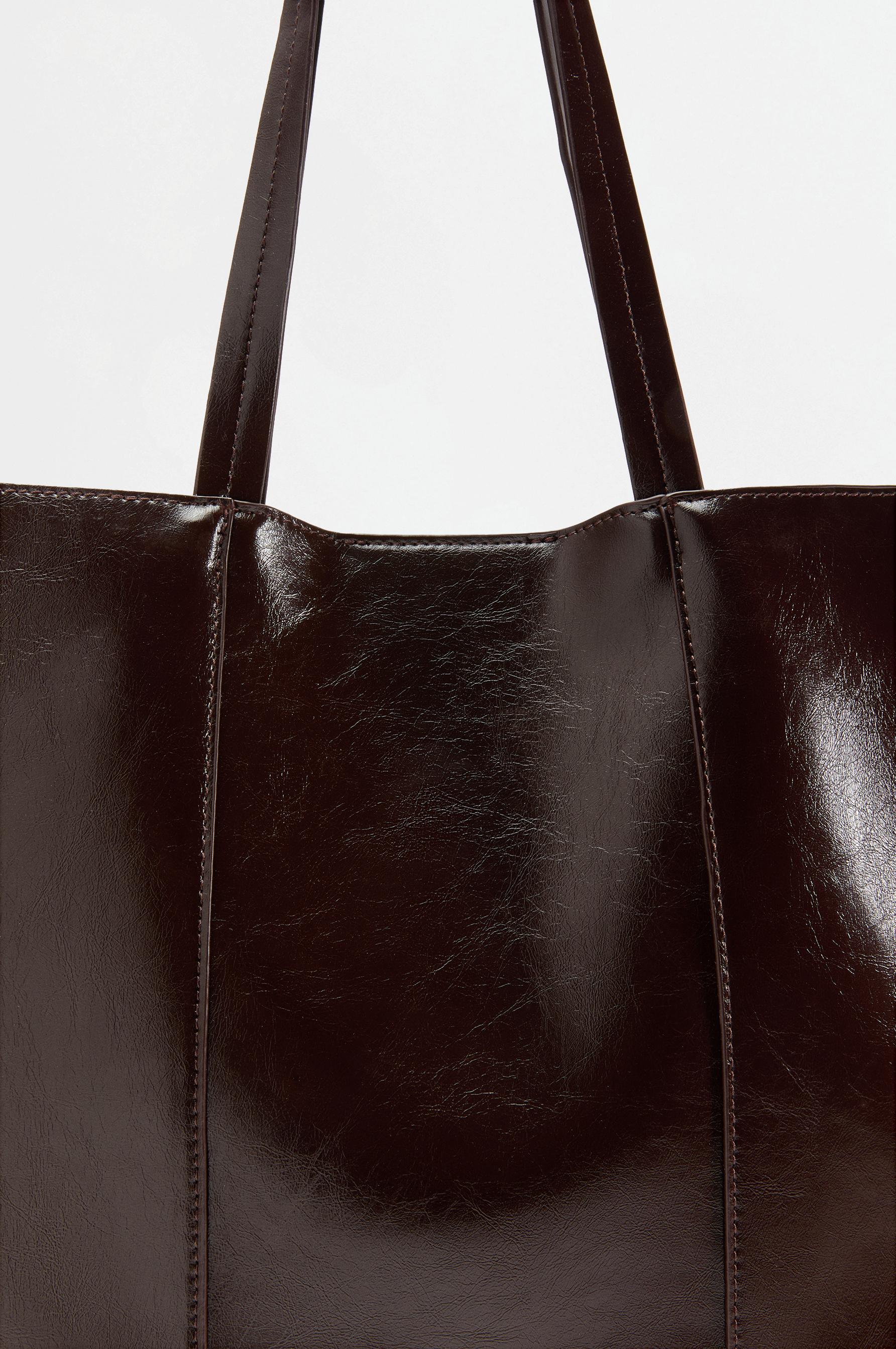 Shopper bag — MAROON