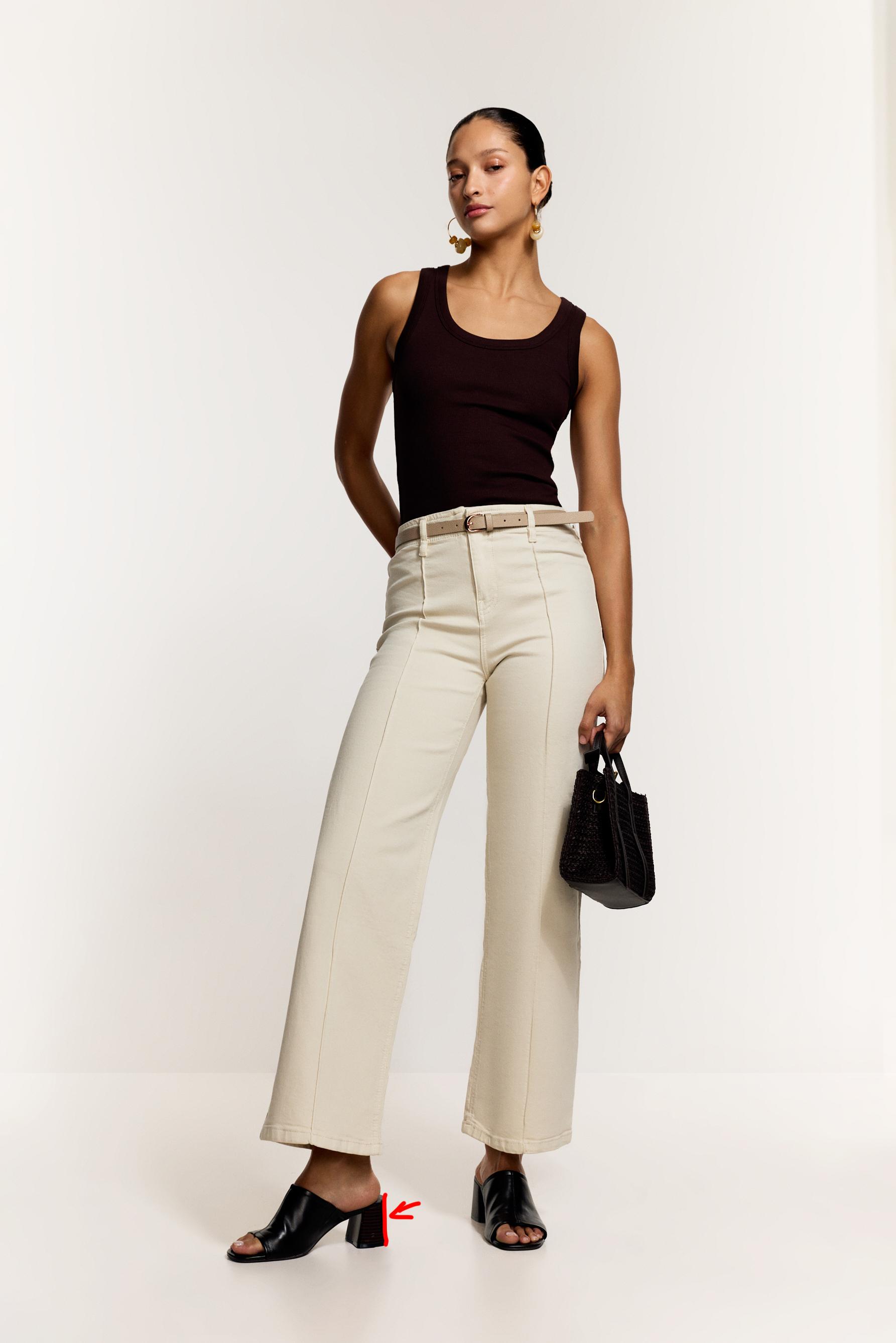 Jeans straight nervio