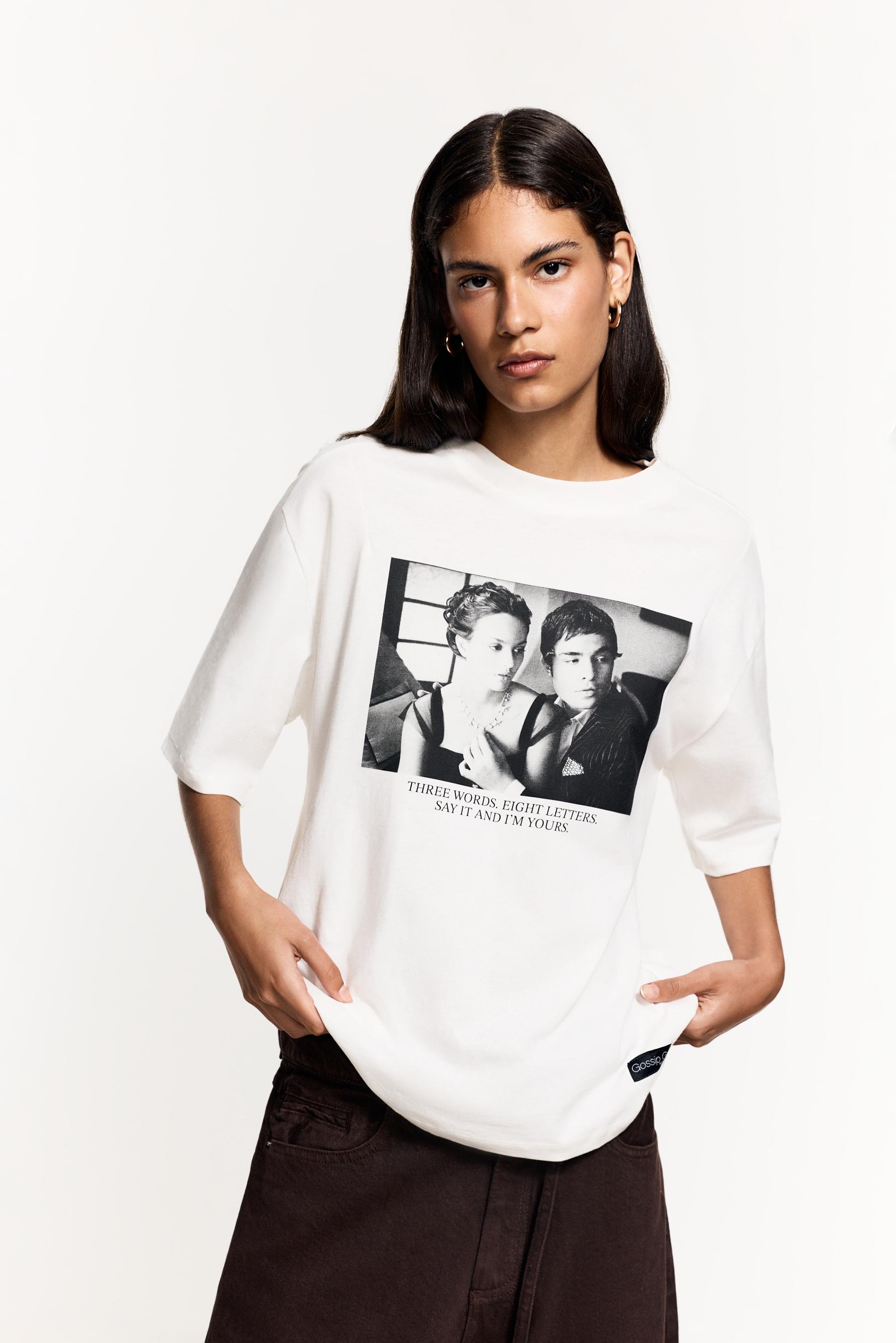 Gossip Girl ™Warner Bros T-shirt — OFF WHITE