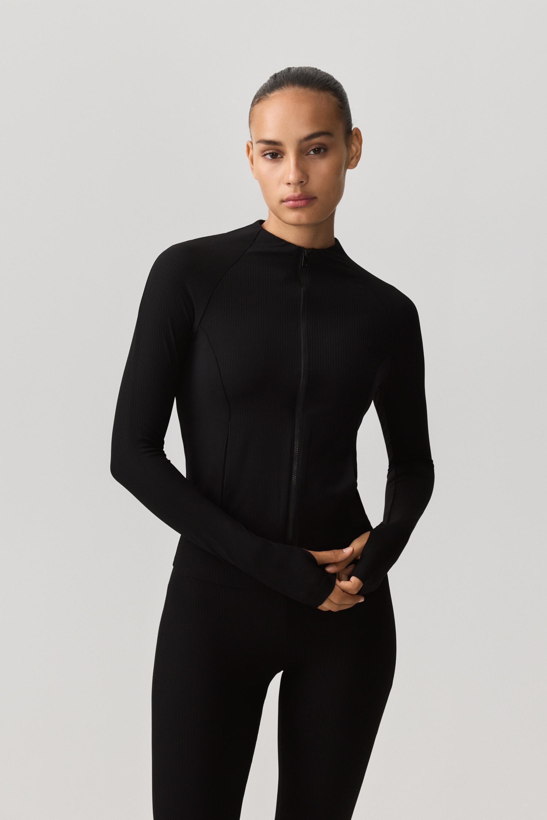 Chaqueta deportiva canalé