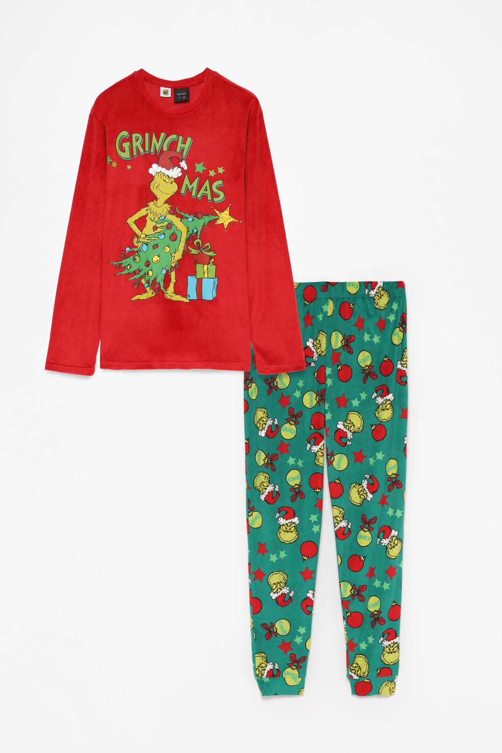 Man | The Grinch TM & © 2024 DSE velvety pyjamas