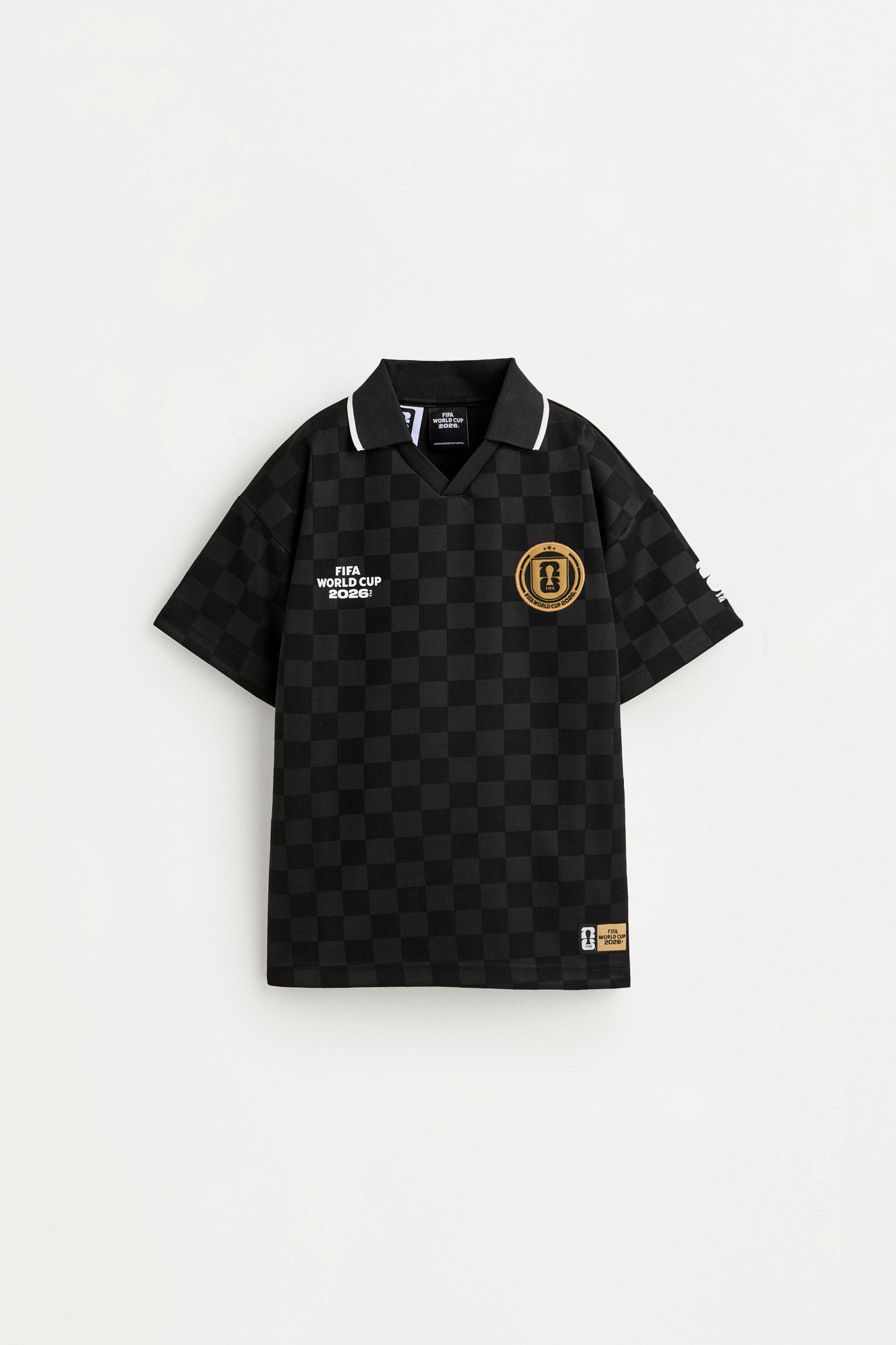 Kids | FIFA World Cup 2026 Polo — BLACK