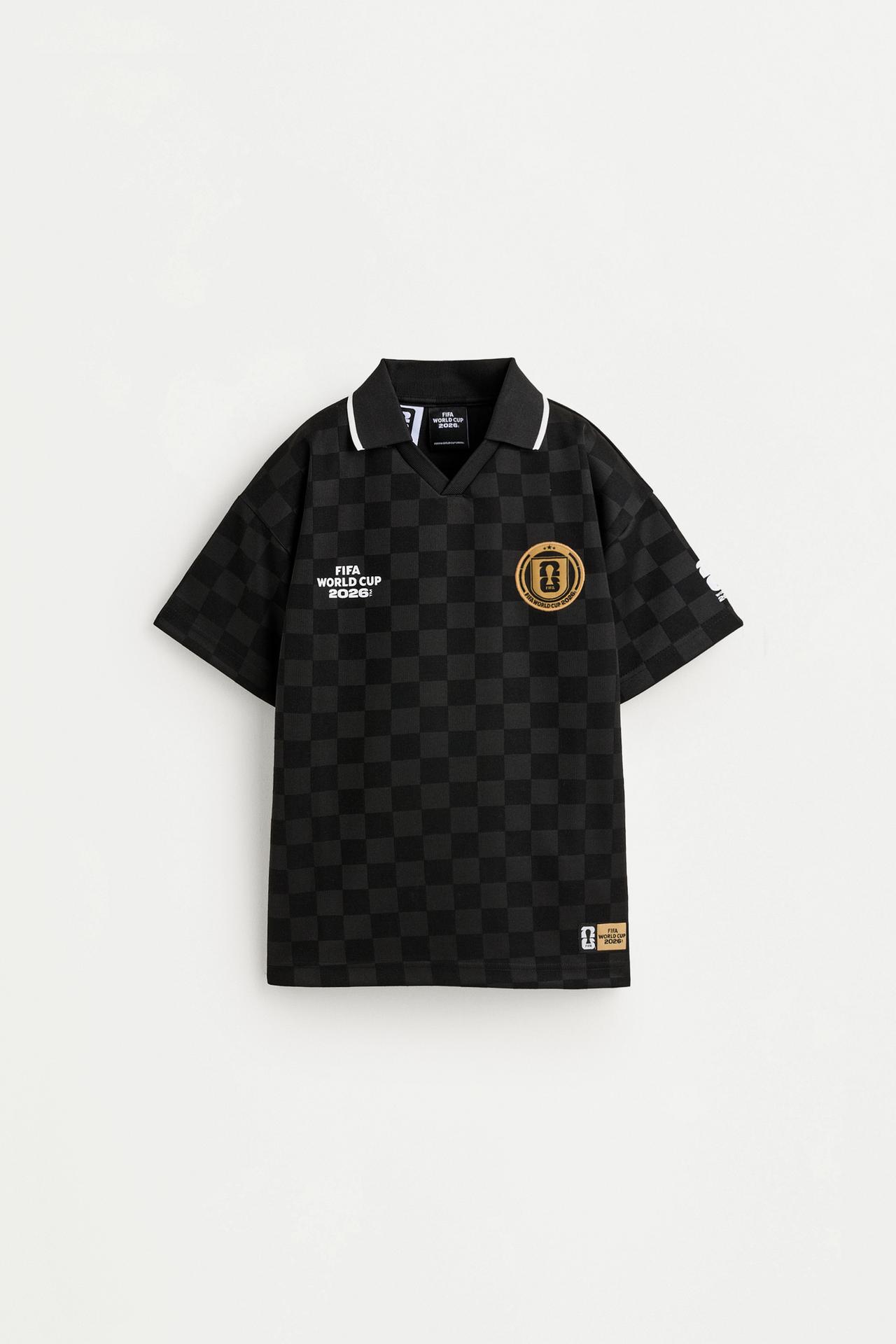 Kids | FIFA World Cup 2026 Polo — BLACK