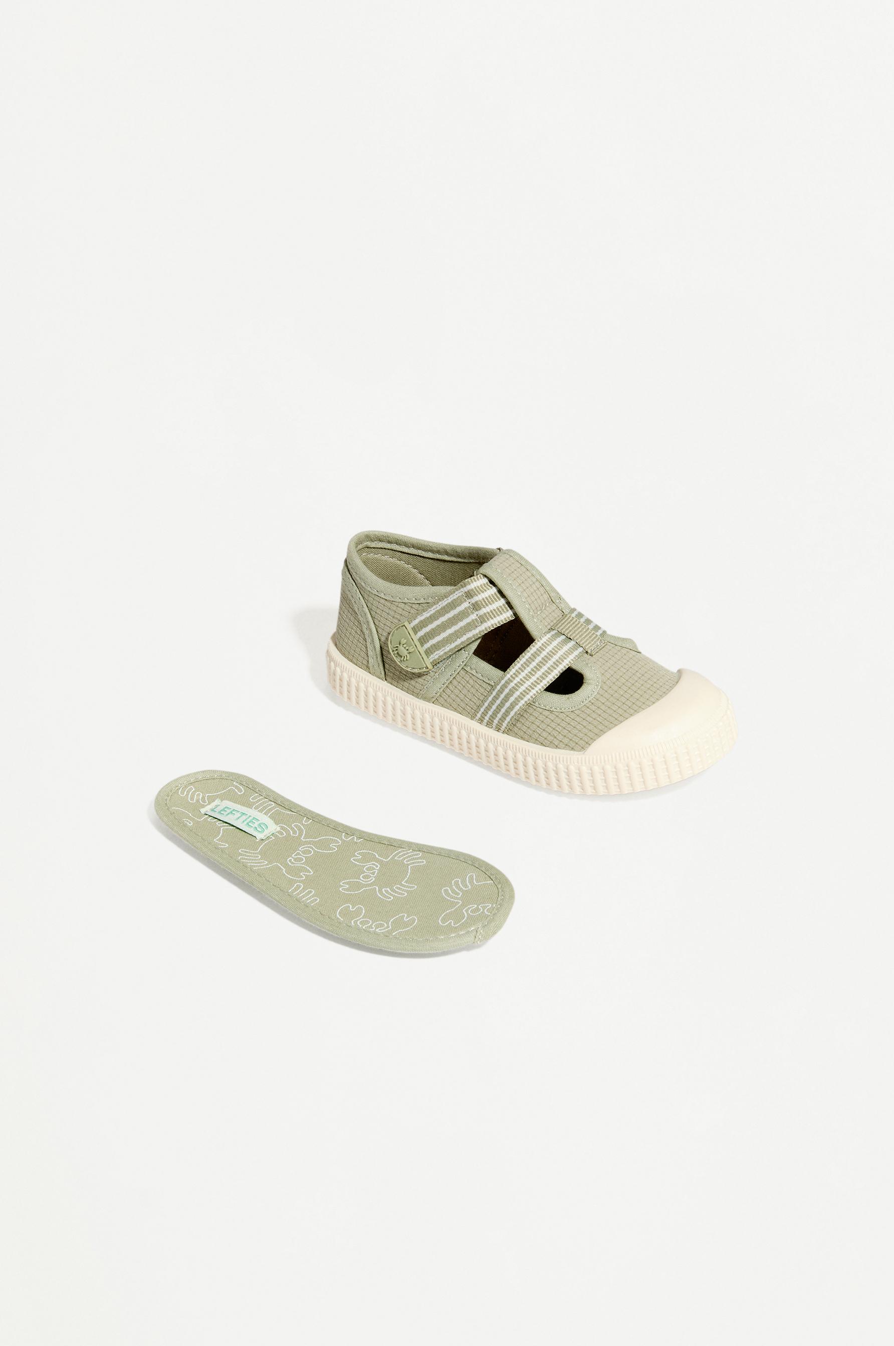 BAREFOOT FABRIC SNEAKER — GREEN