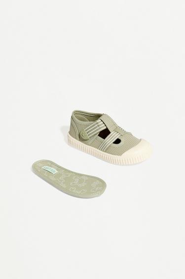 BAREFOOT FABRIC SNEAKER — GREEN 4