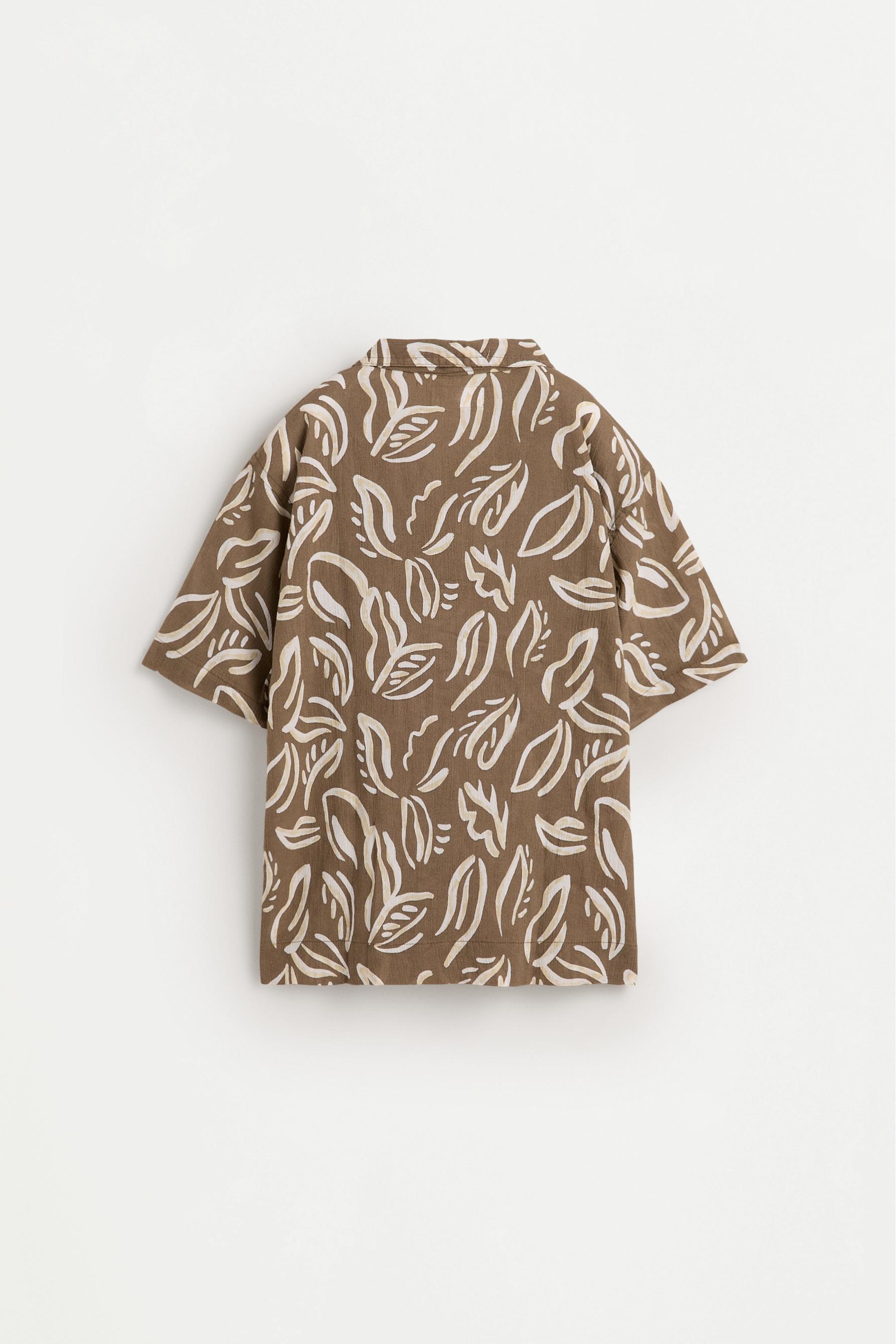 Printed Shirt — MINK