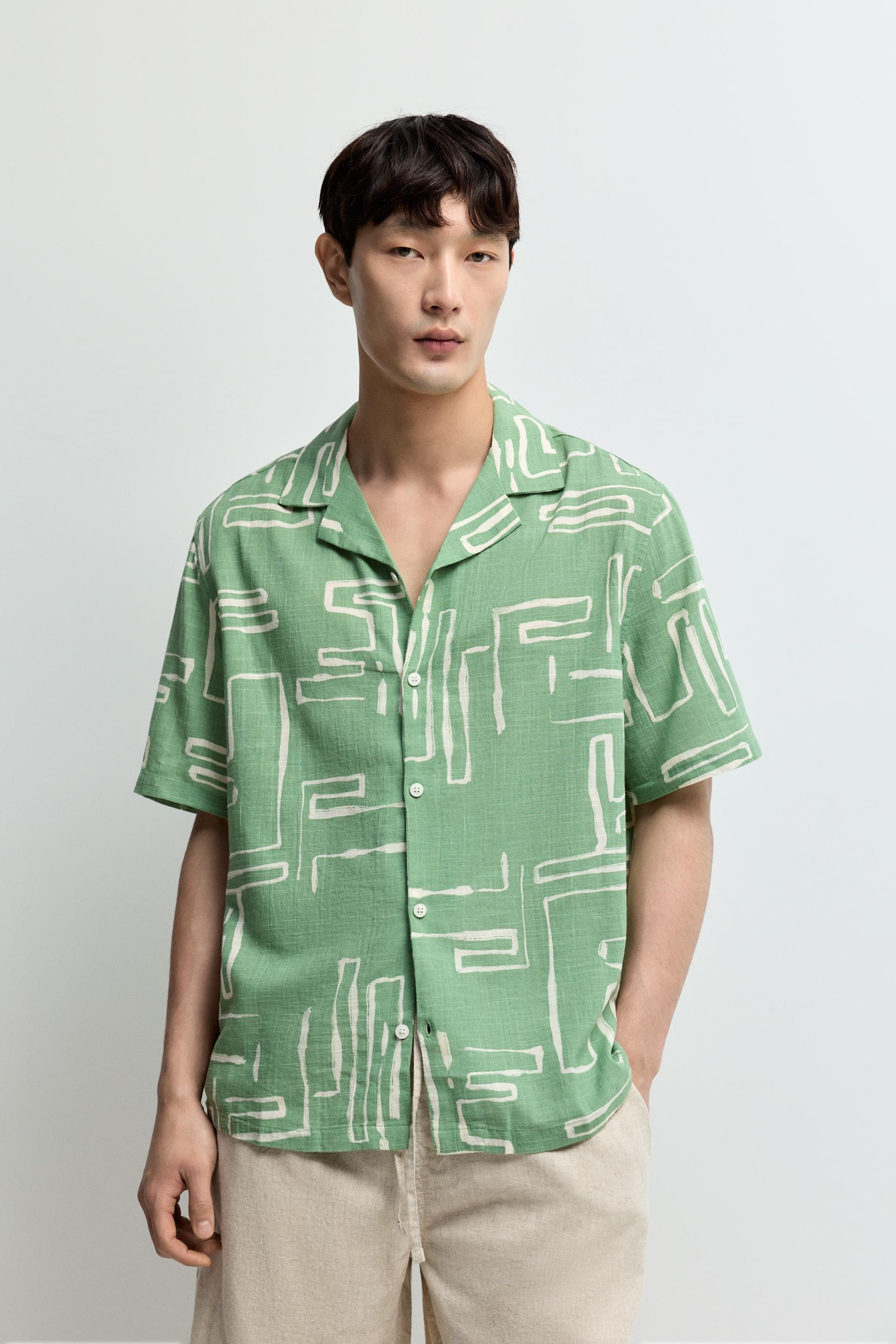 Resort shirt — GREEN