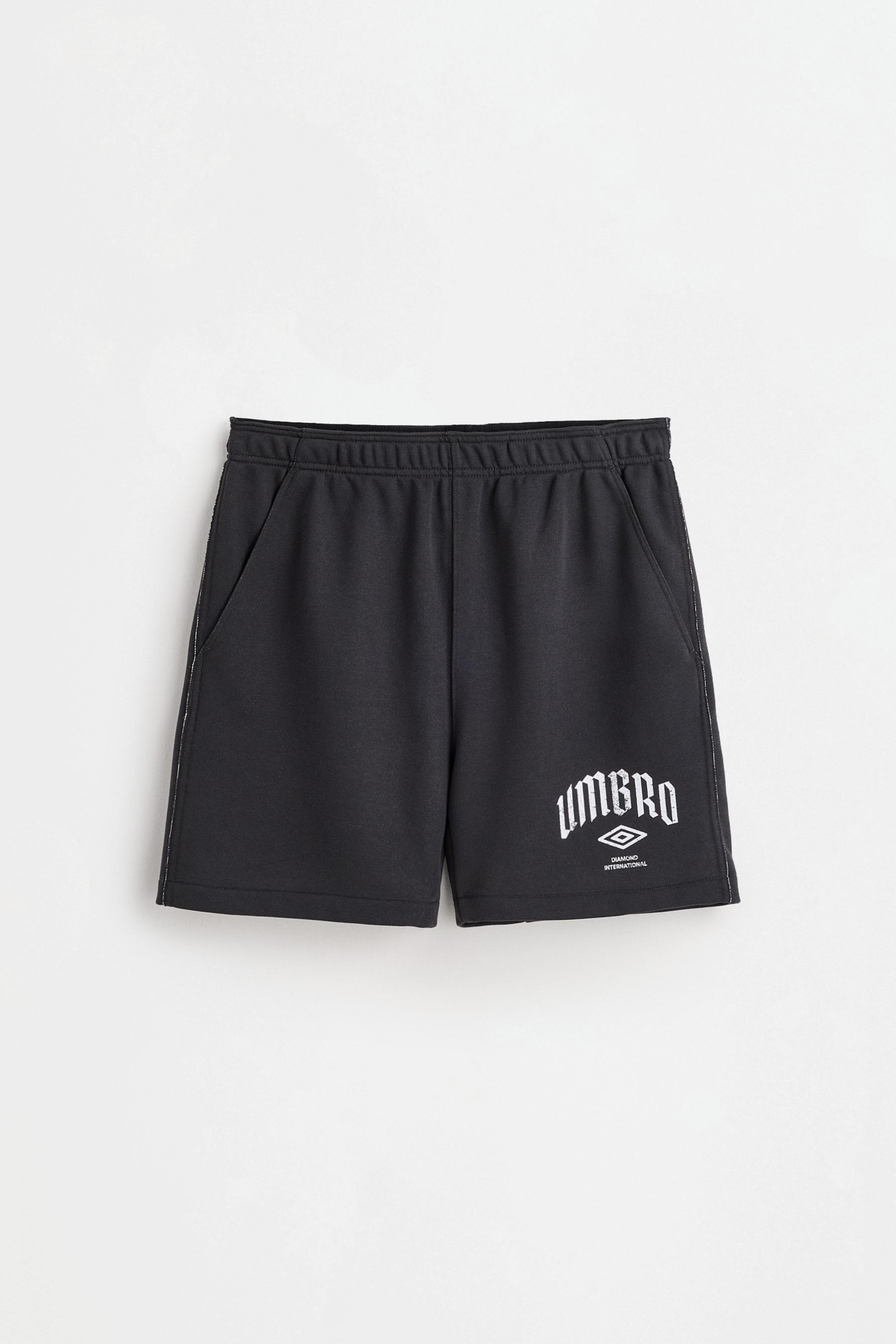 Umbro x Lefties sports Bermuda shorts — BLACK