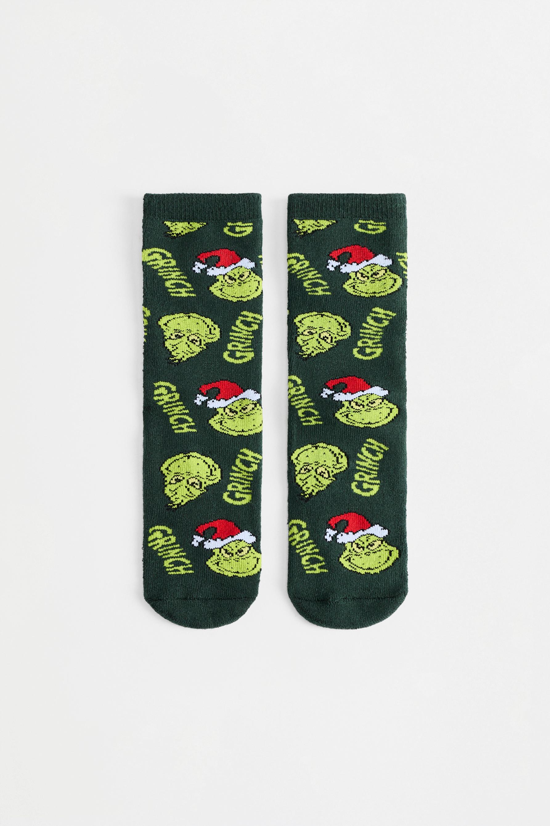 Niños | Calcetines homewear El Grinch TM & © 2026 DSE