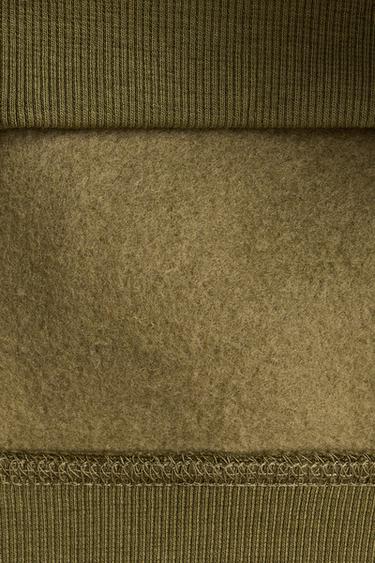 Printed hoodie — KHAKI 4