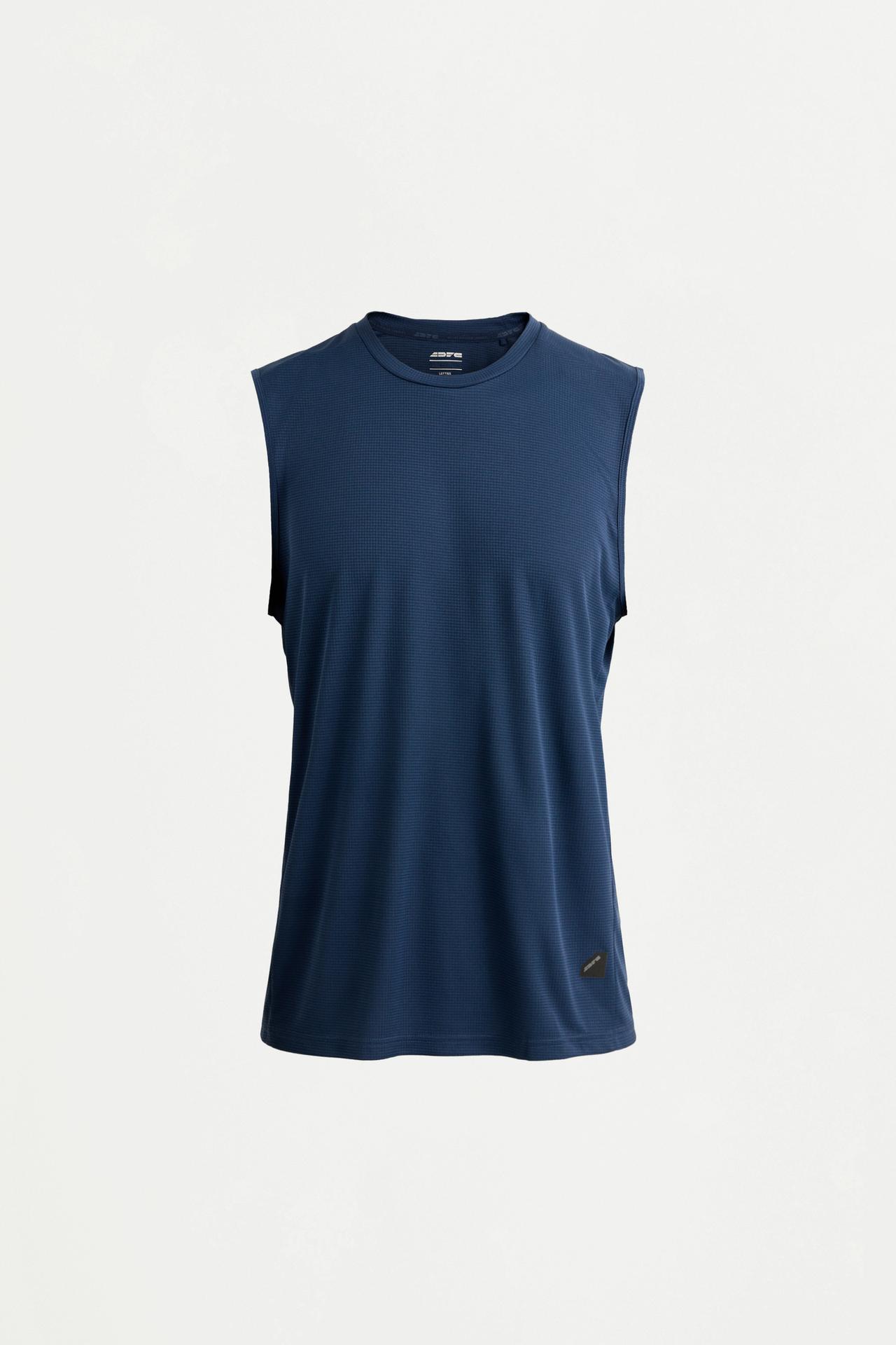 Sleeveless sports T-shirt — BLUE