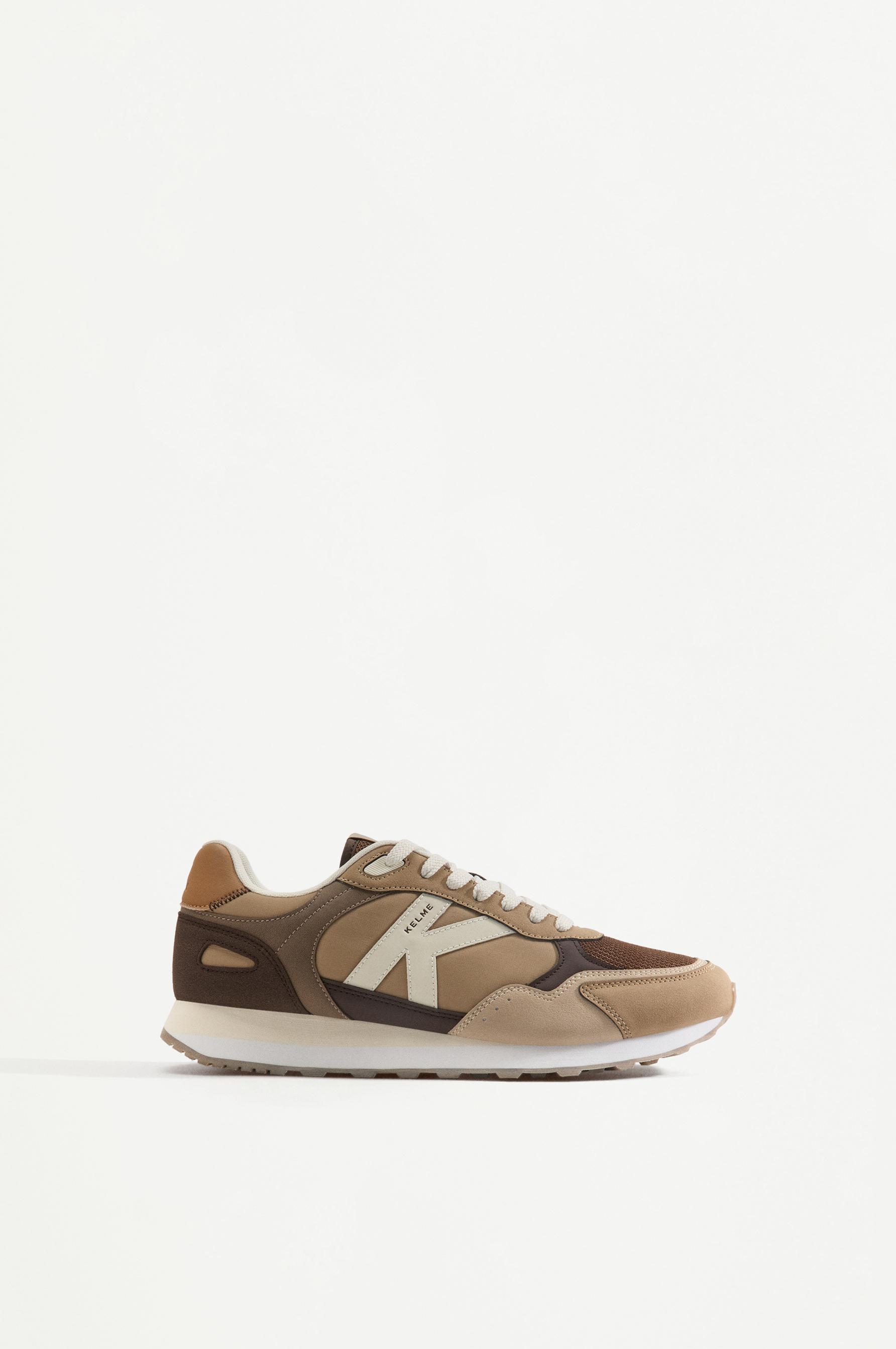 Kelme multi-piece sneakers — BROWN