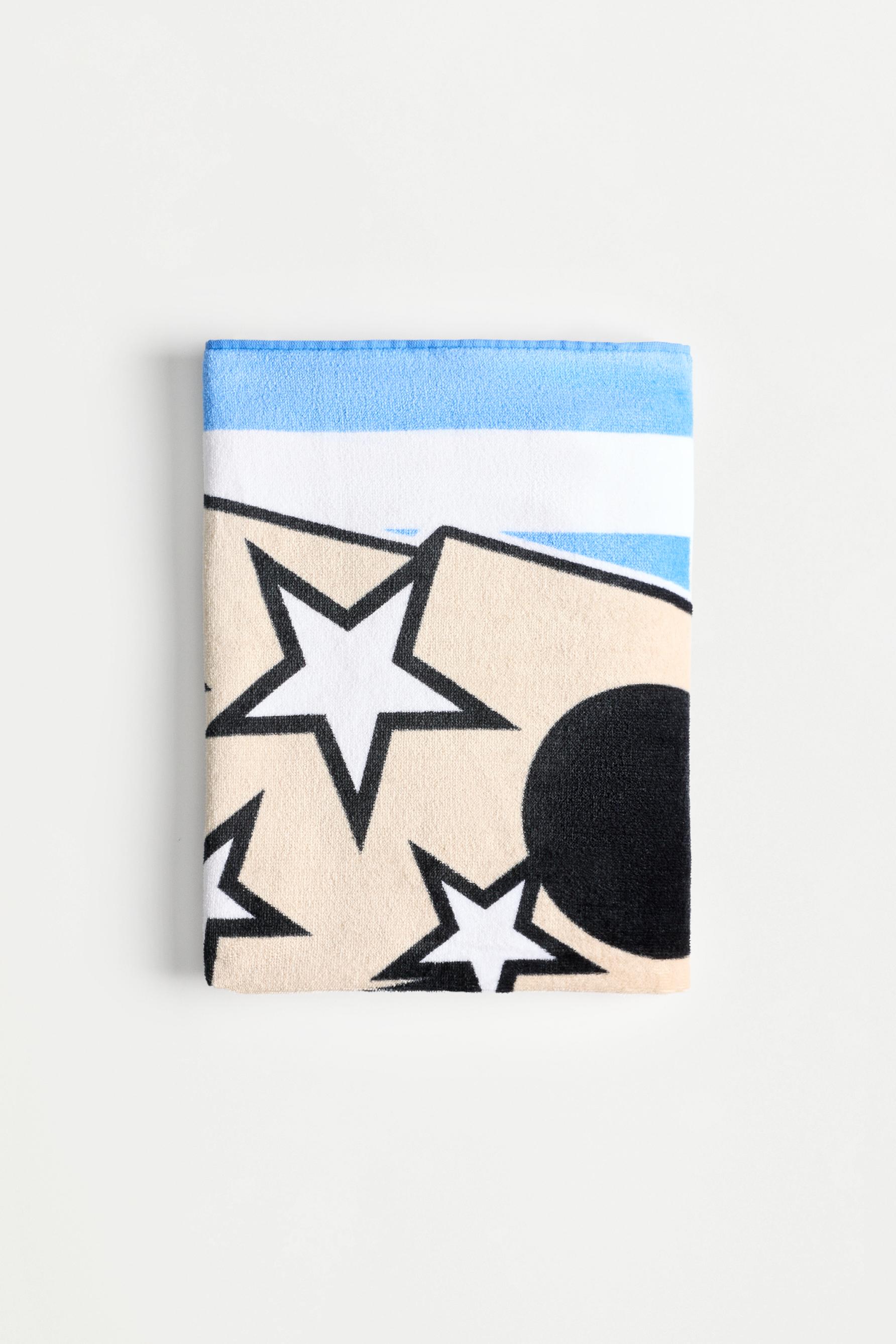 Mickey Mouse ©Disney towel — WHITE/SKY BLUE