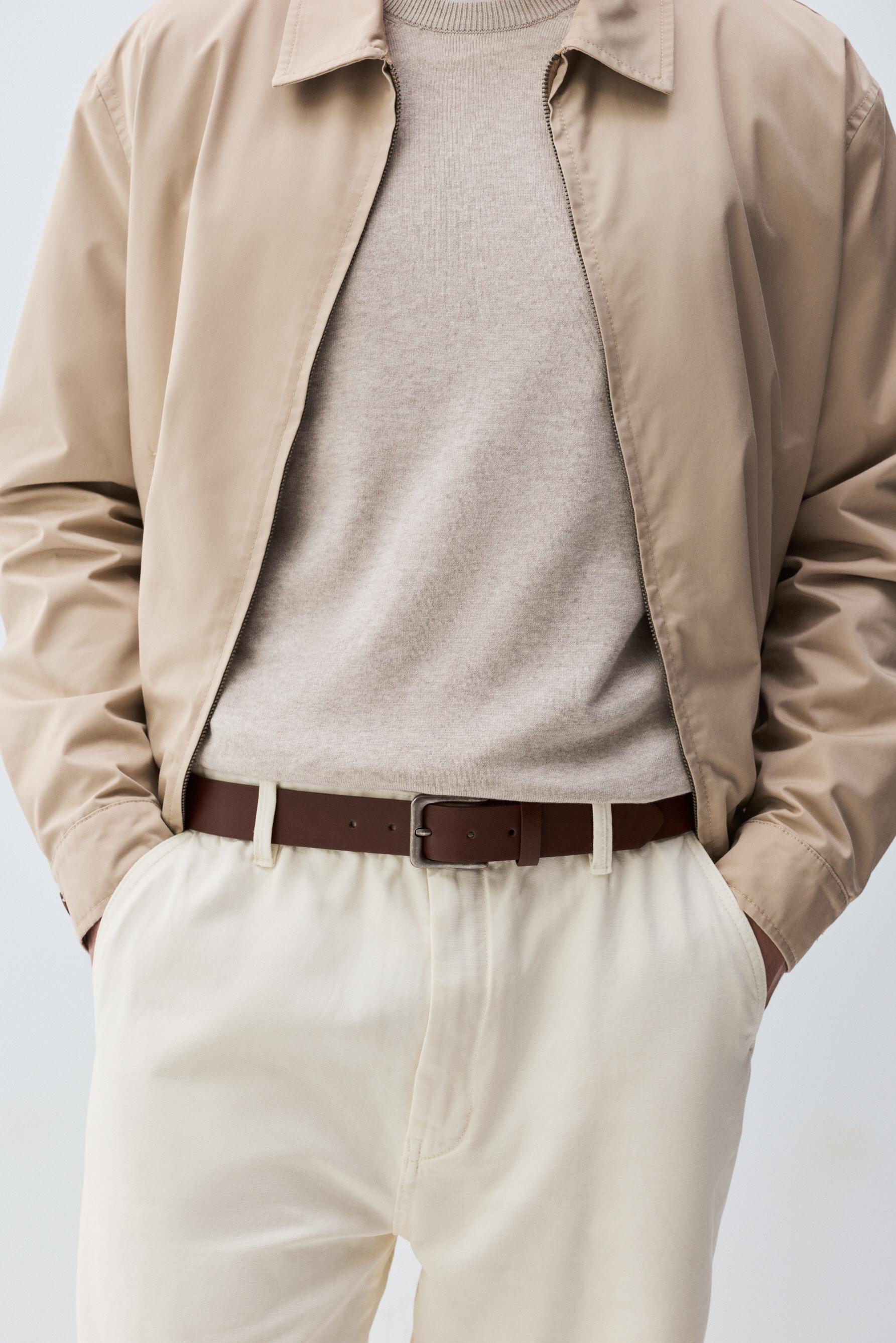 Basic belt — BROWN