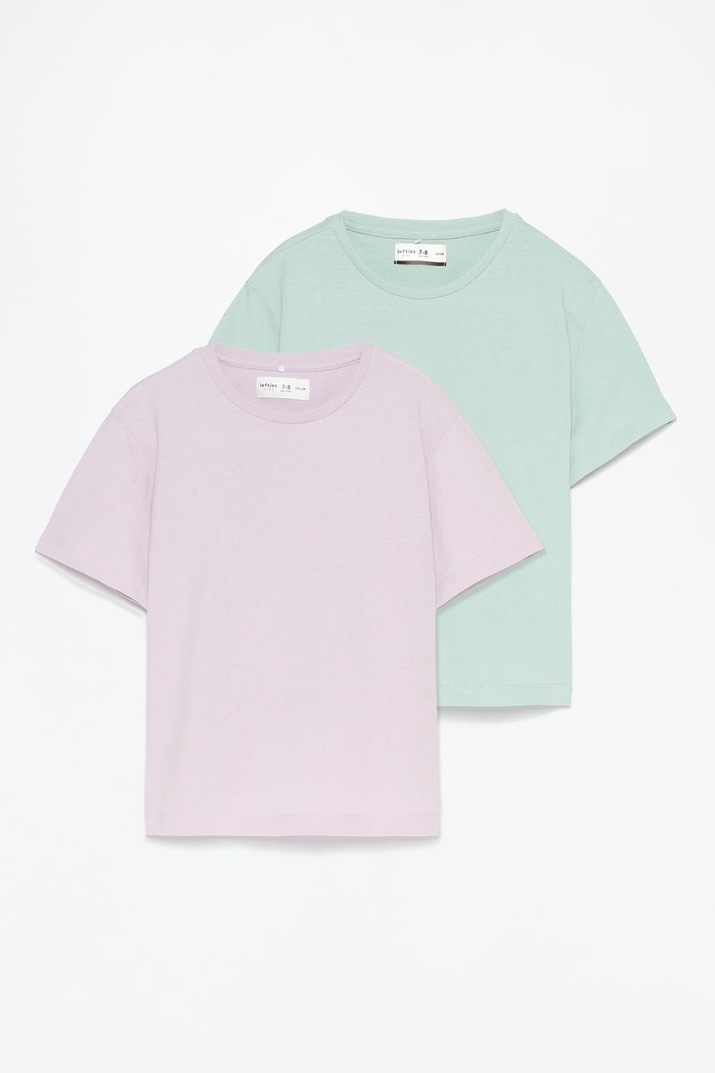 2-pack of plain T-shirts