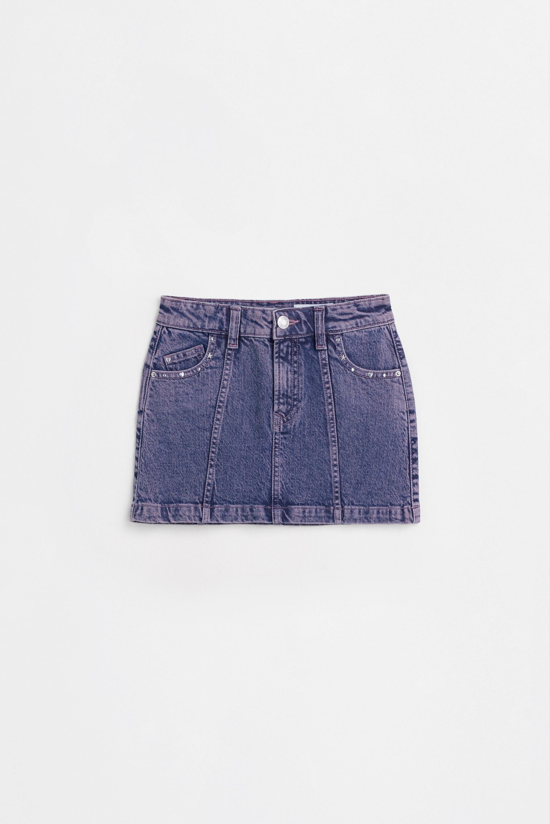 Studded skirt — INDIGO