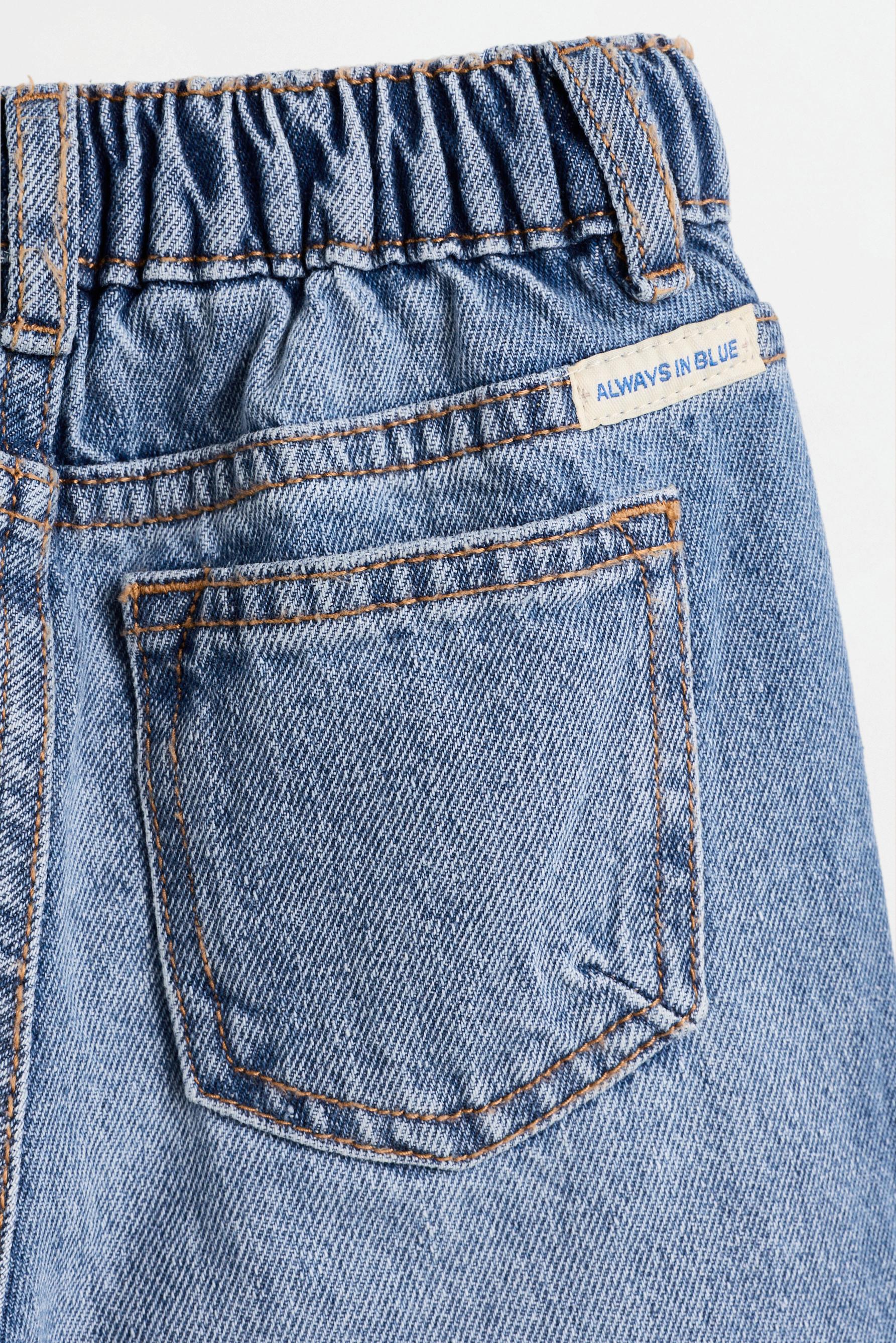 Balloon fit jeans — BLUE