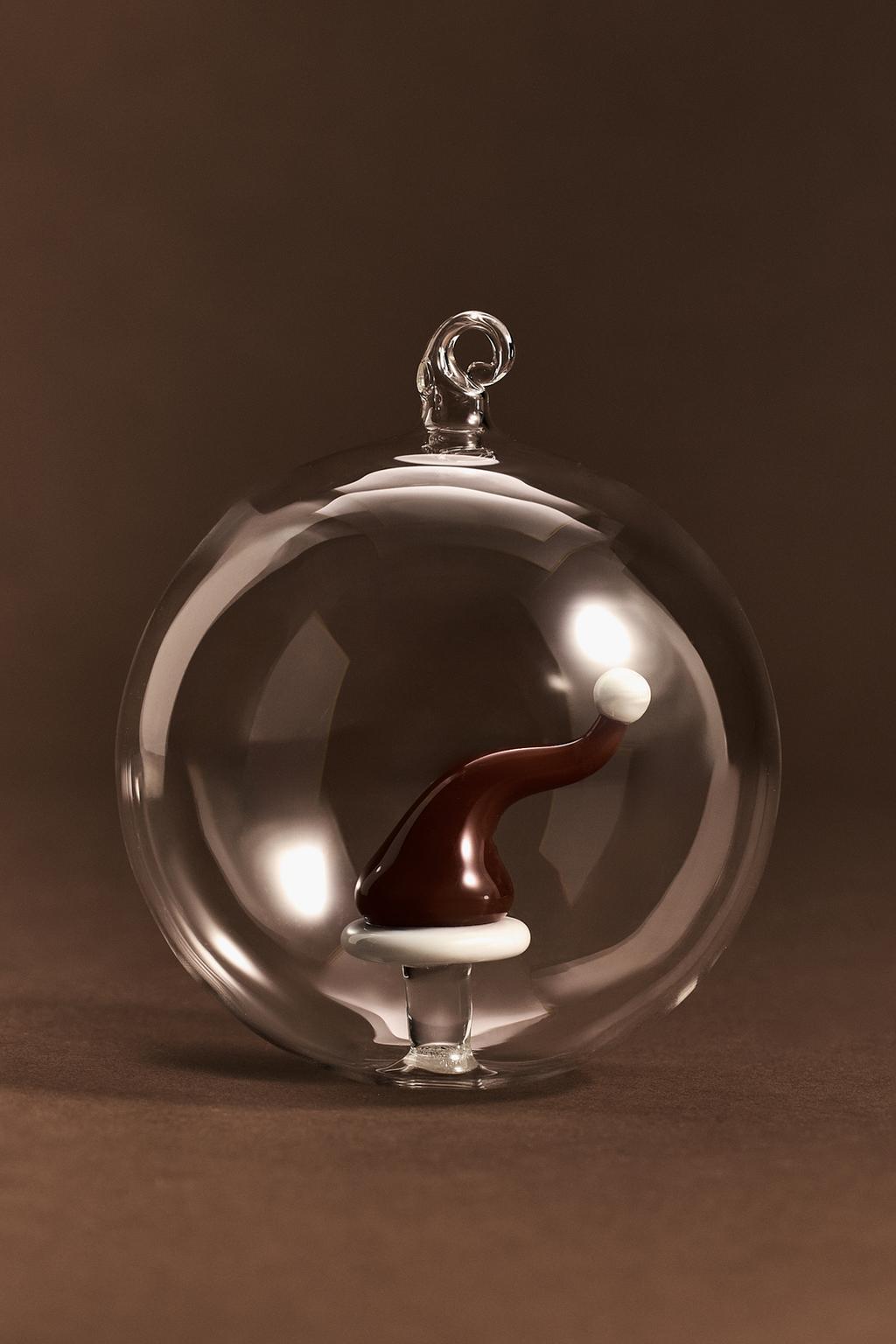 Adorno árbol gorro Santa Claus 3D