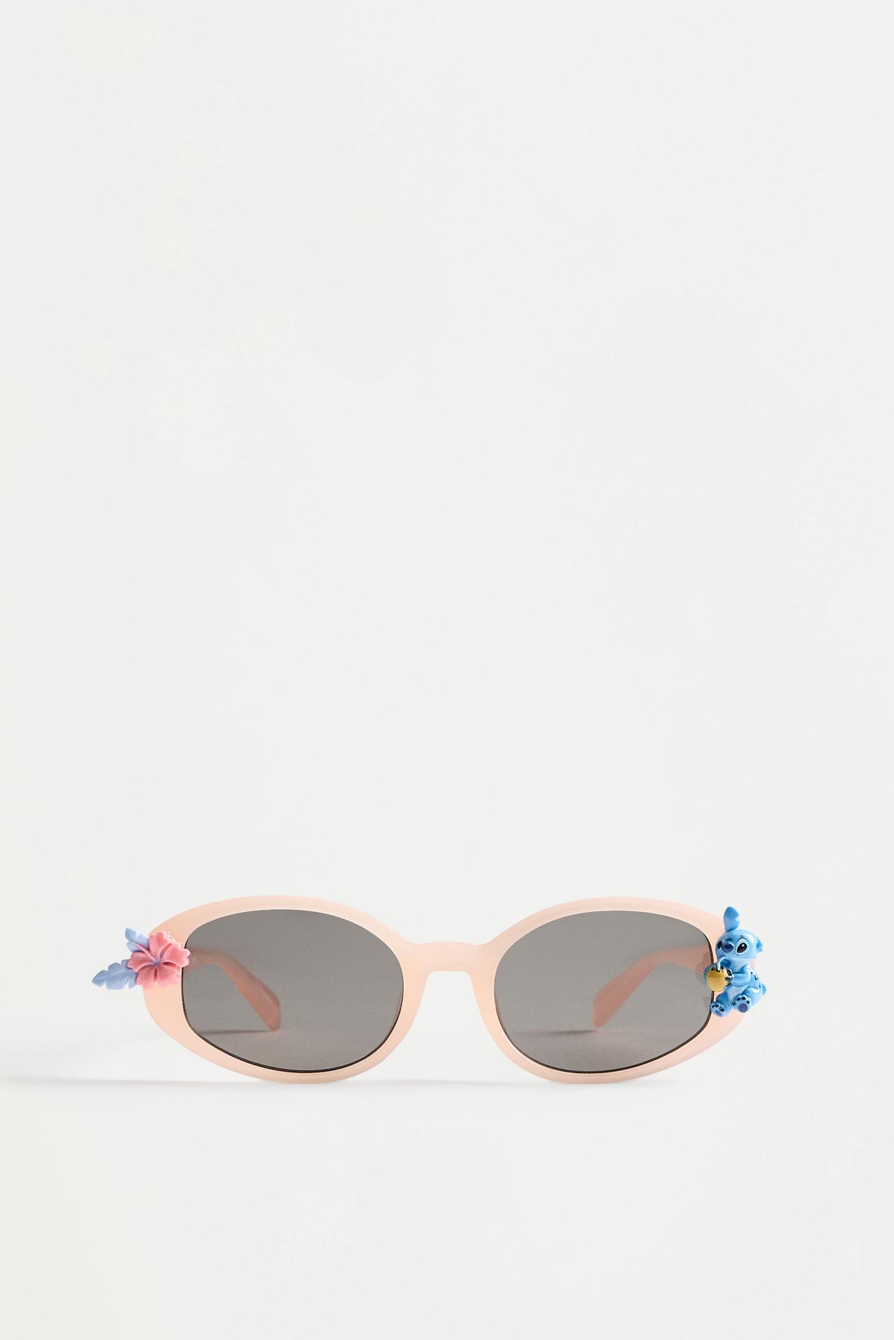 Stitch & Angel ©Disney oval sunglasses — SALMON PINK