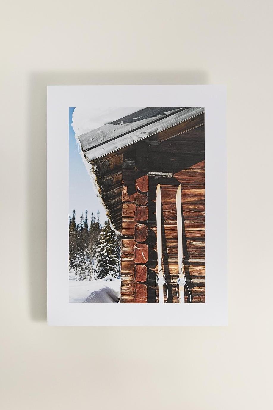 Póster cabaña de POSTERY