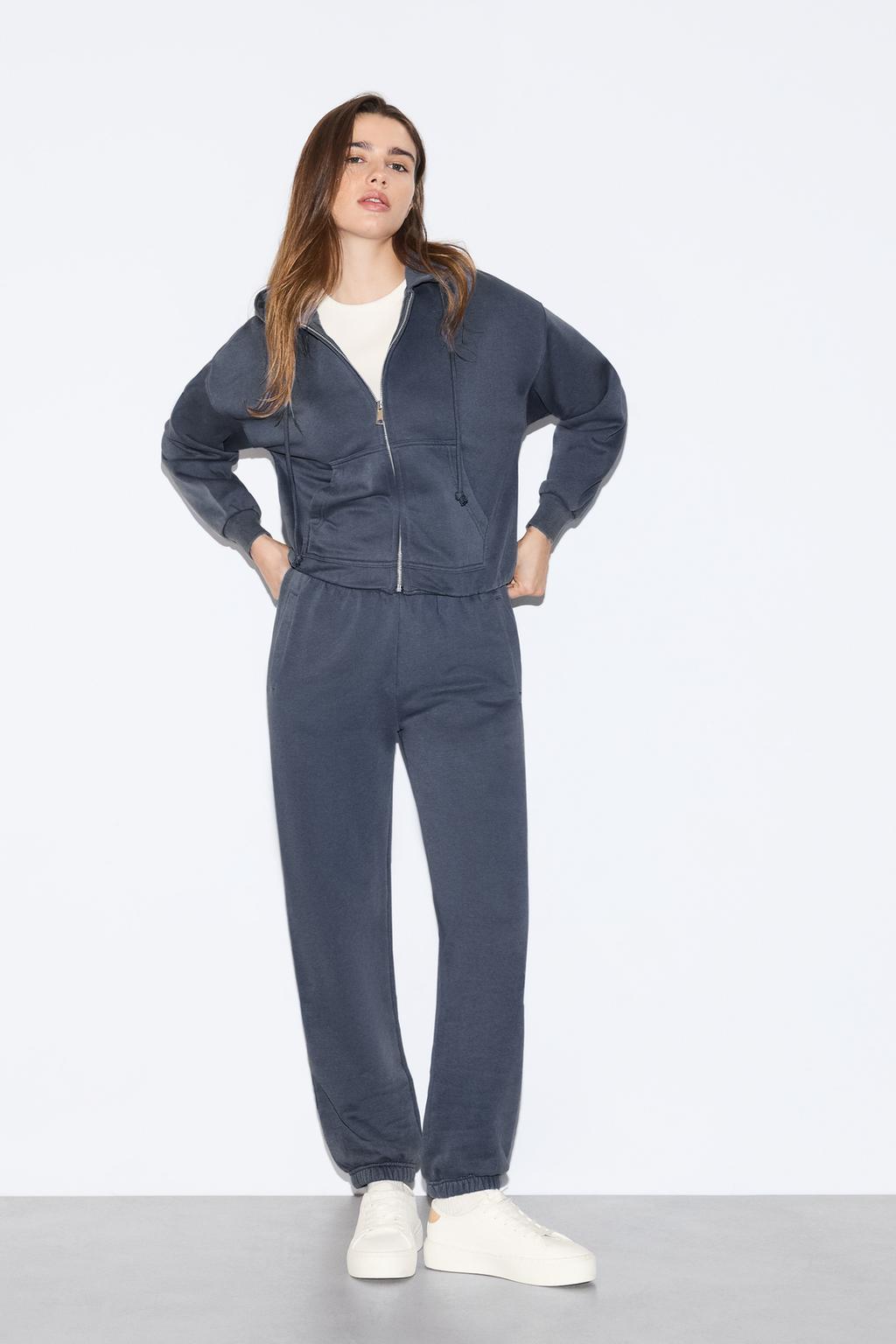 Faded-effect jogging trousers – Lefties – صورة المنتج