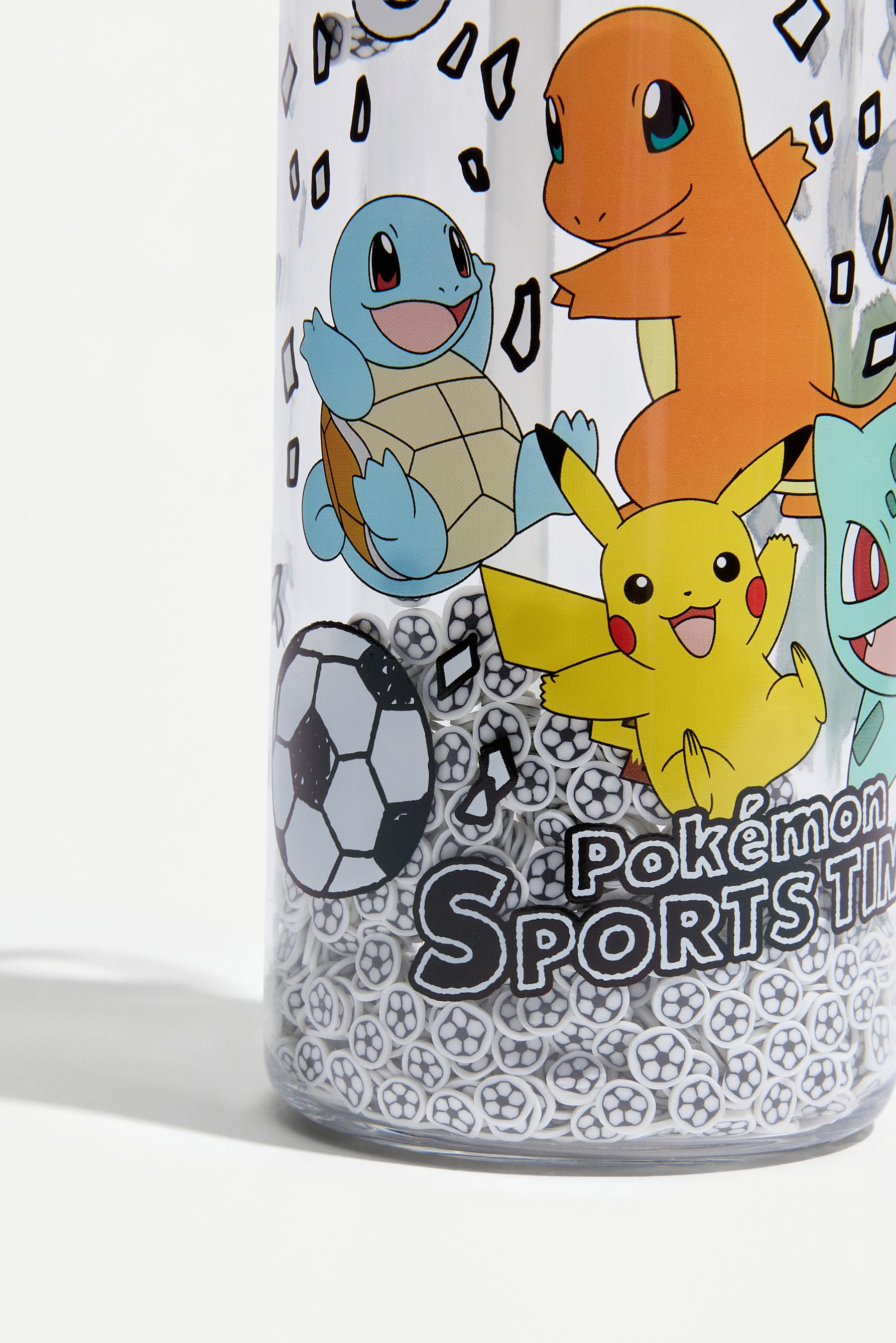 Pokémon™ bottle with beads — VARIOUS