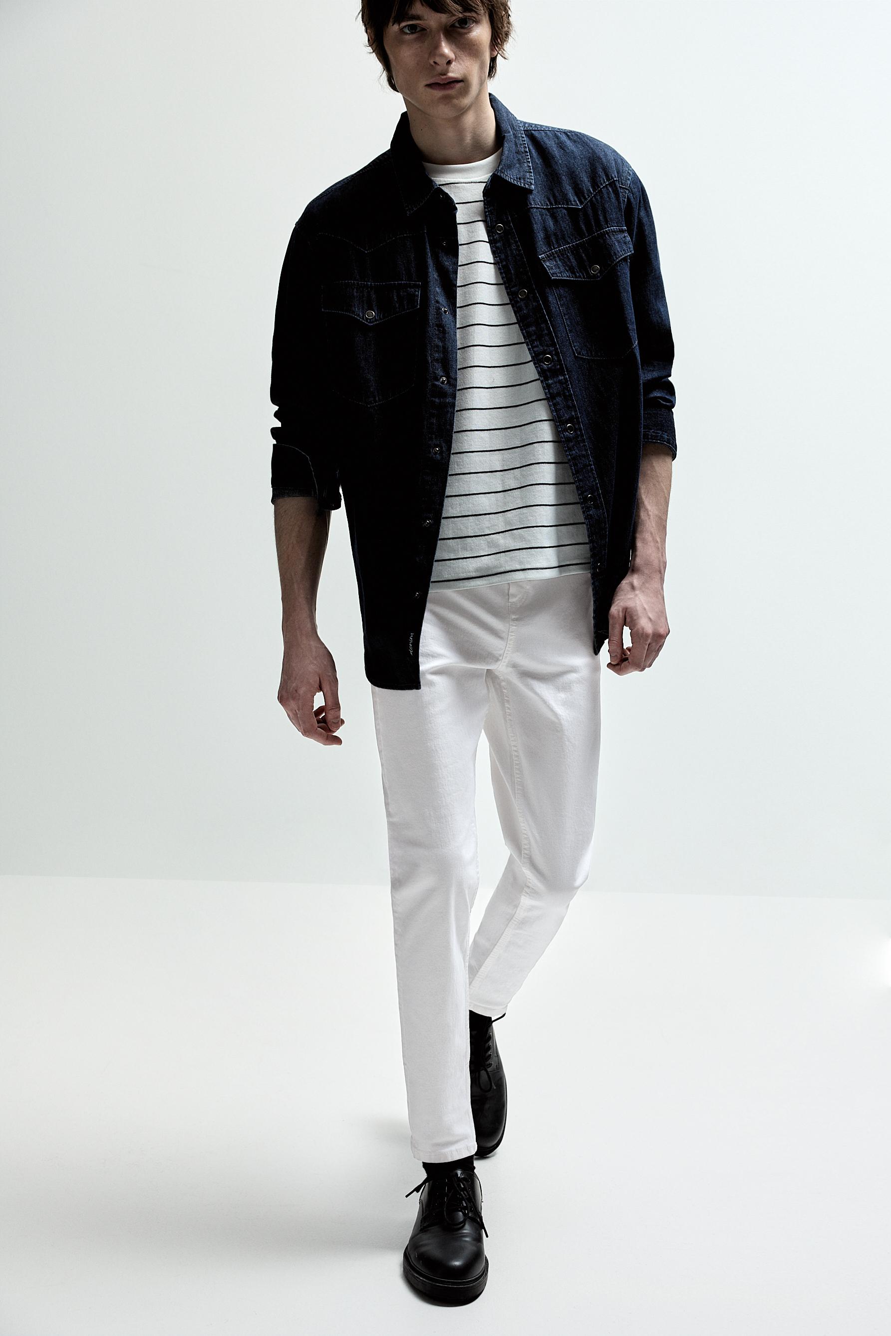 Skinny jeans — WHITE