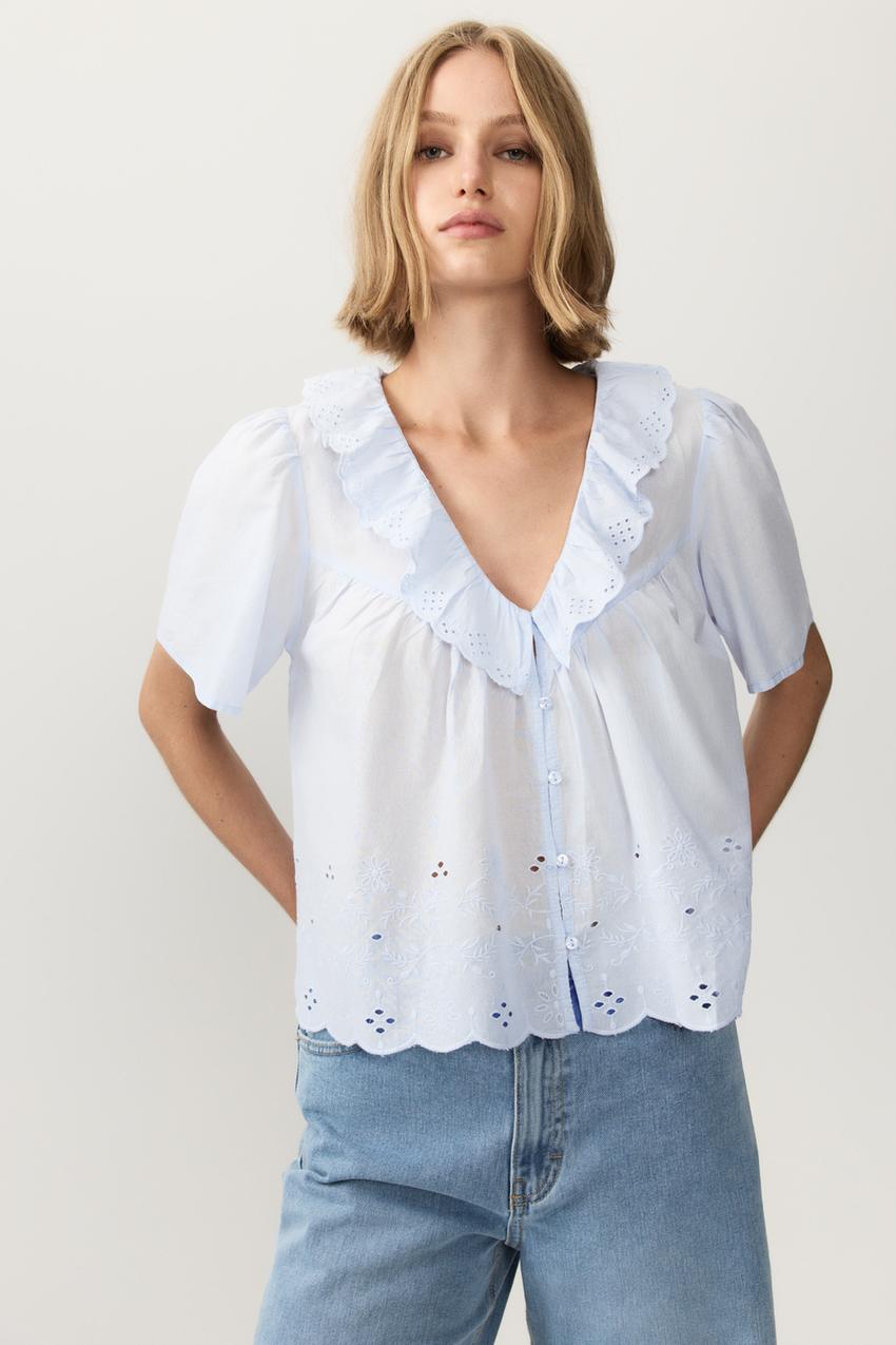 Camisa bordado suizo Slips Calzoncillos ROPA Hombre