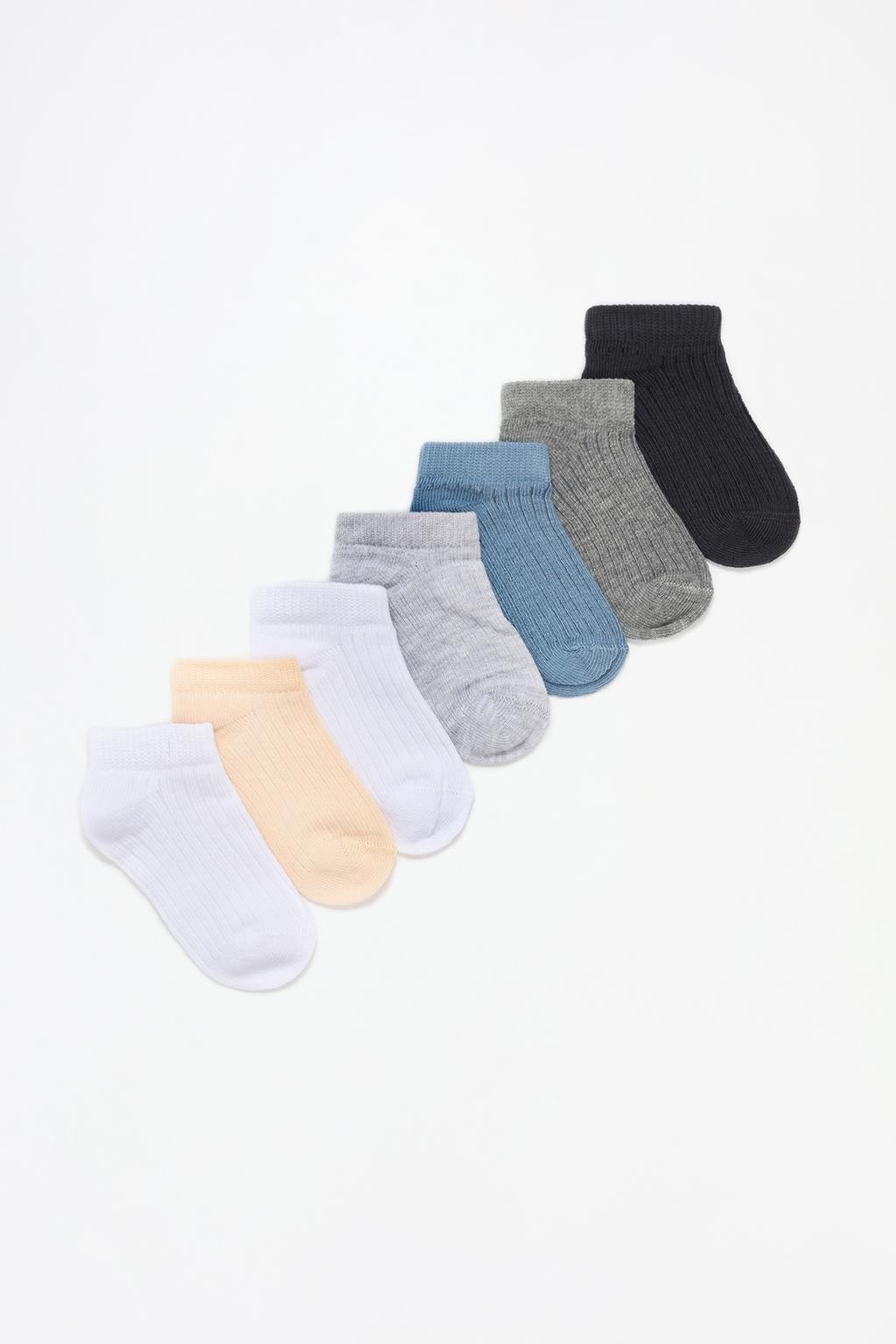 7-pack of ribbed socks