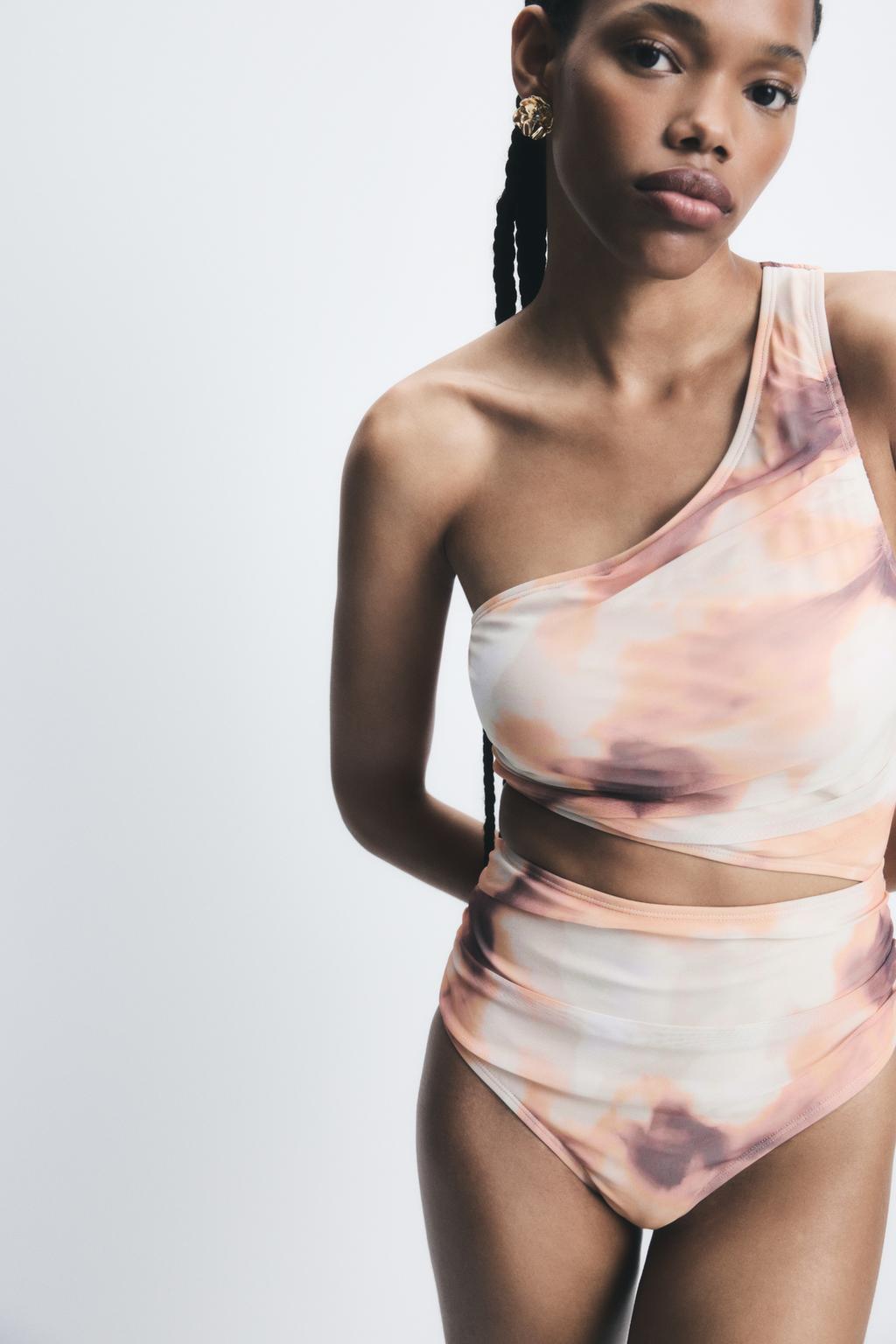 Banyador asimètric tie-dye