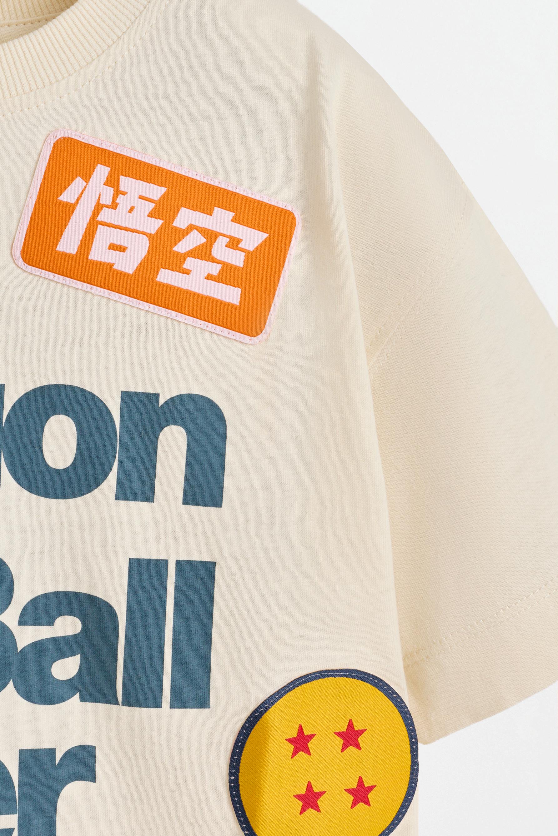 Goku Dragon Ball ©Bird Studio patch T-shirt — OFF WHITE
