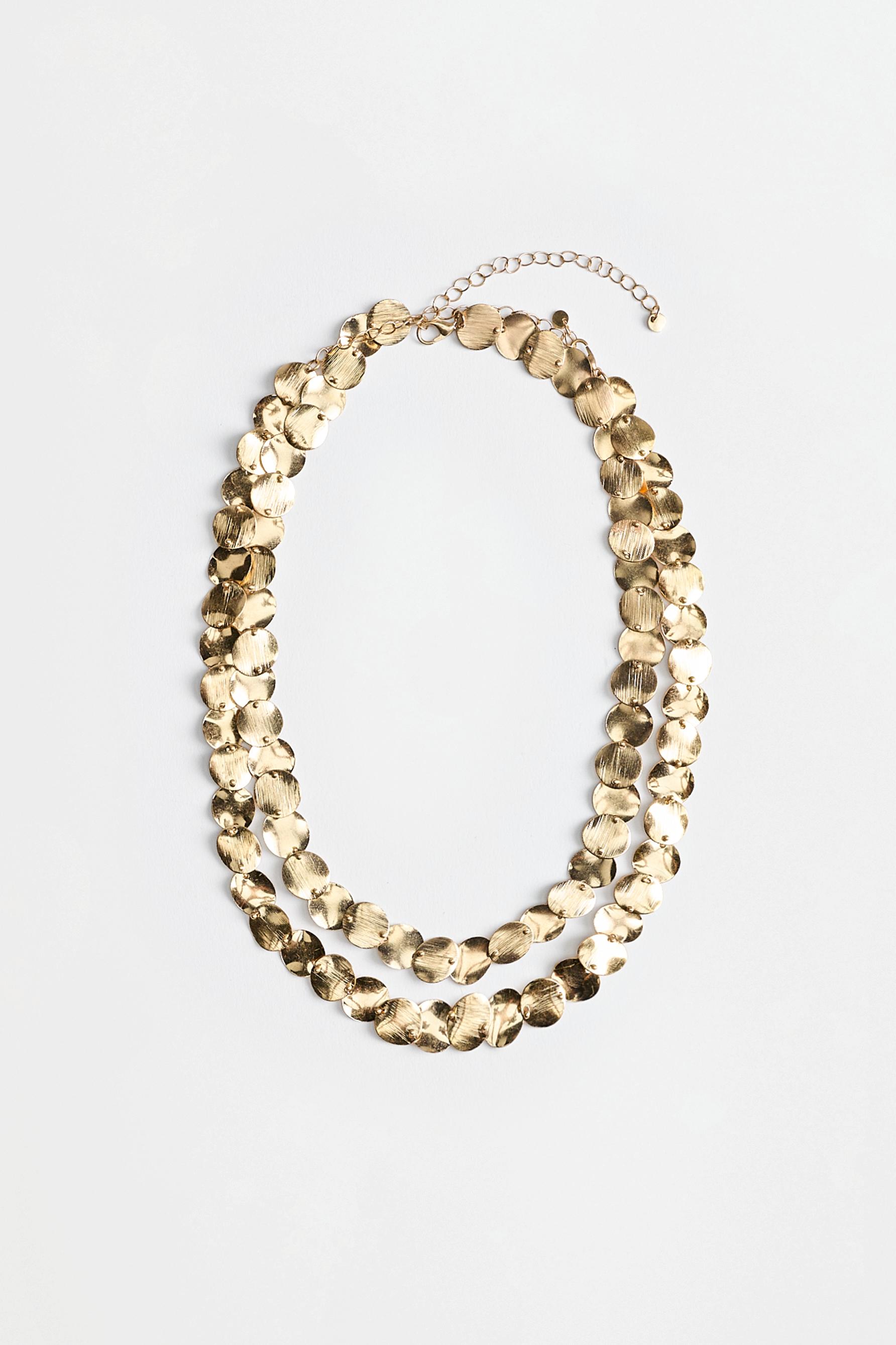 Medallion Necklaces (2-Pack) — GOLD