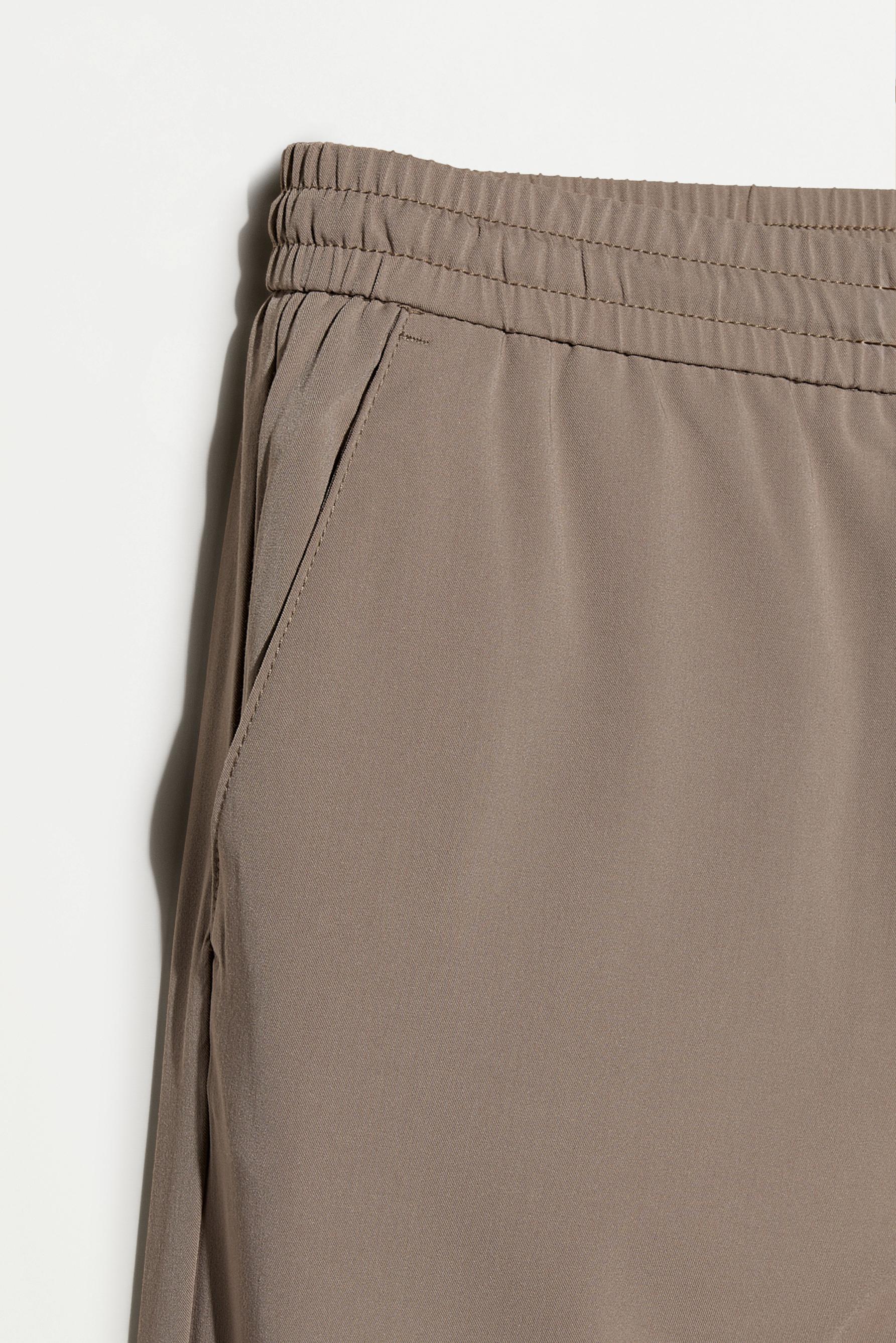 Tailored jogger trousers — SAND