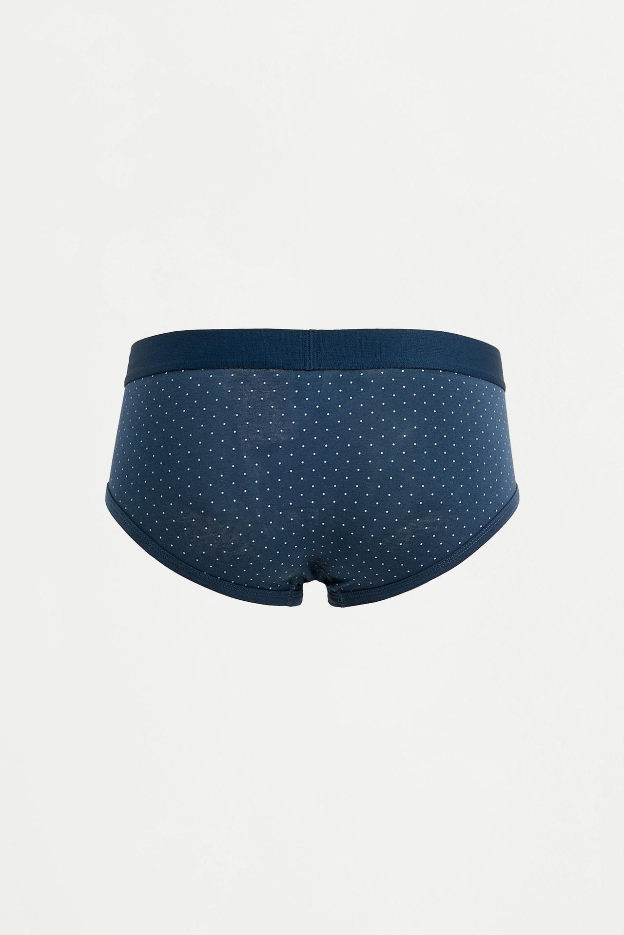 Briefs with text (Pack of 5) — MAROON