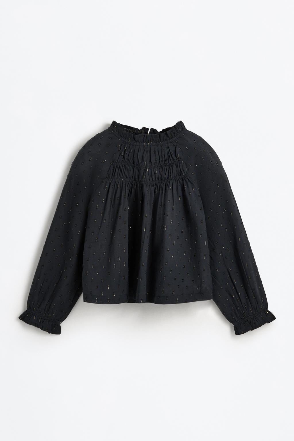 Blusa gola alta brilho