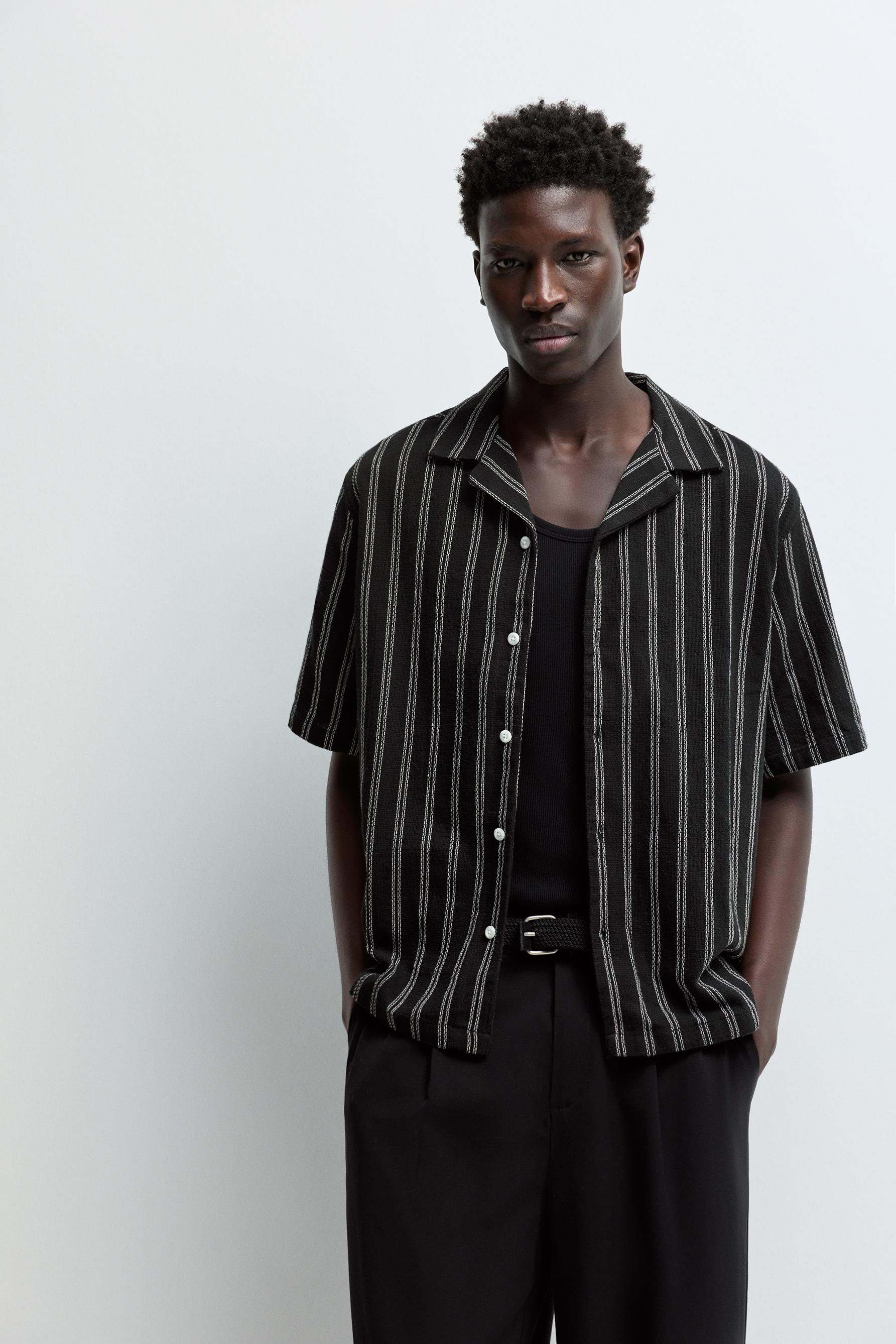 Camisa rústica rayas