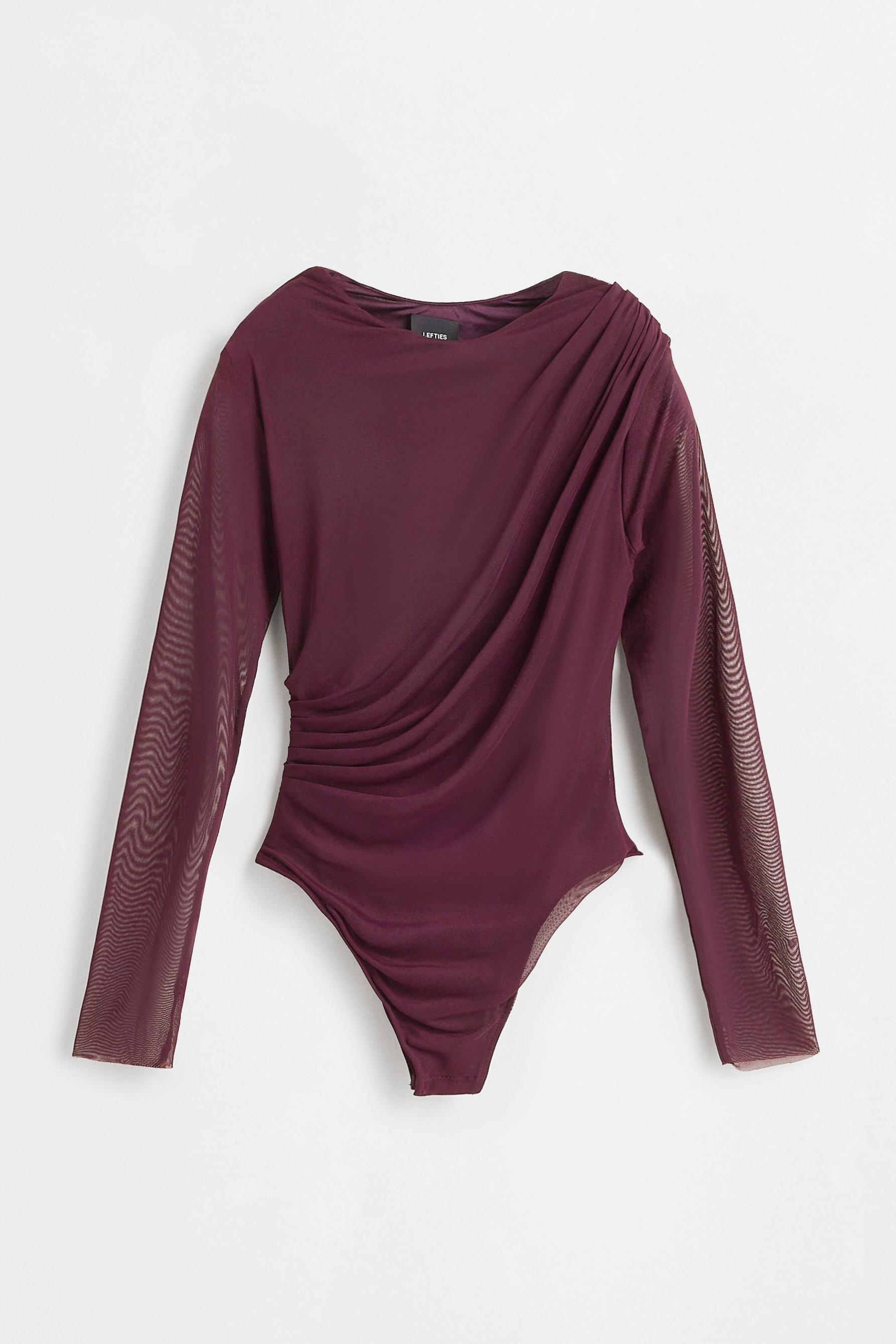 Body drapeado mesh