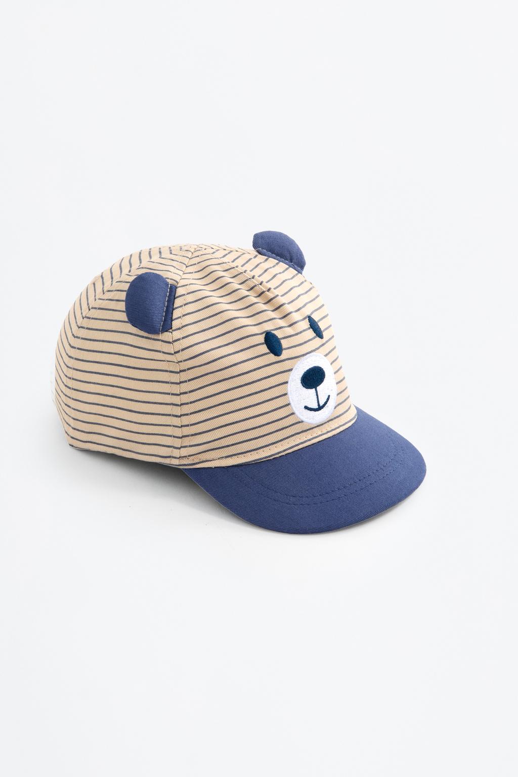 Gorra osito rayas