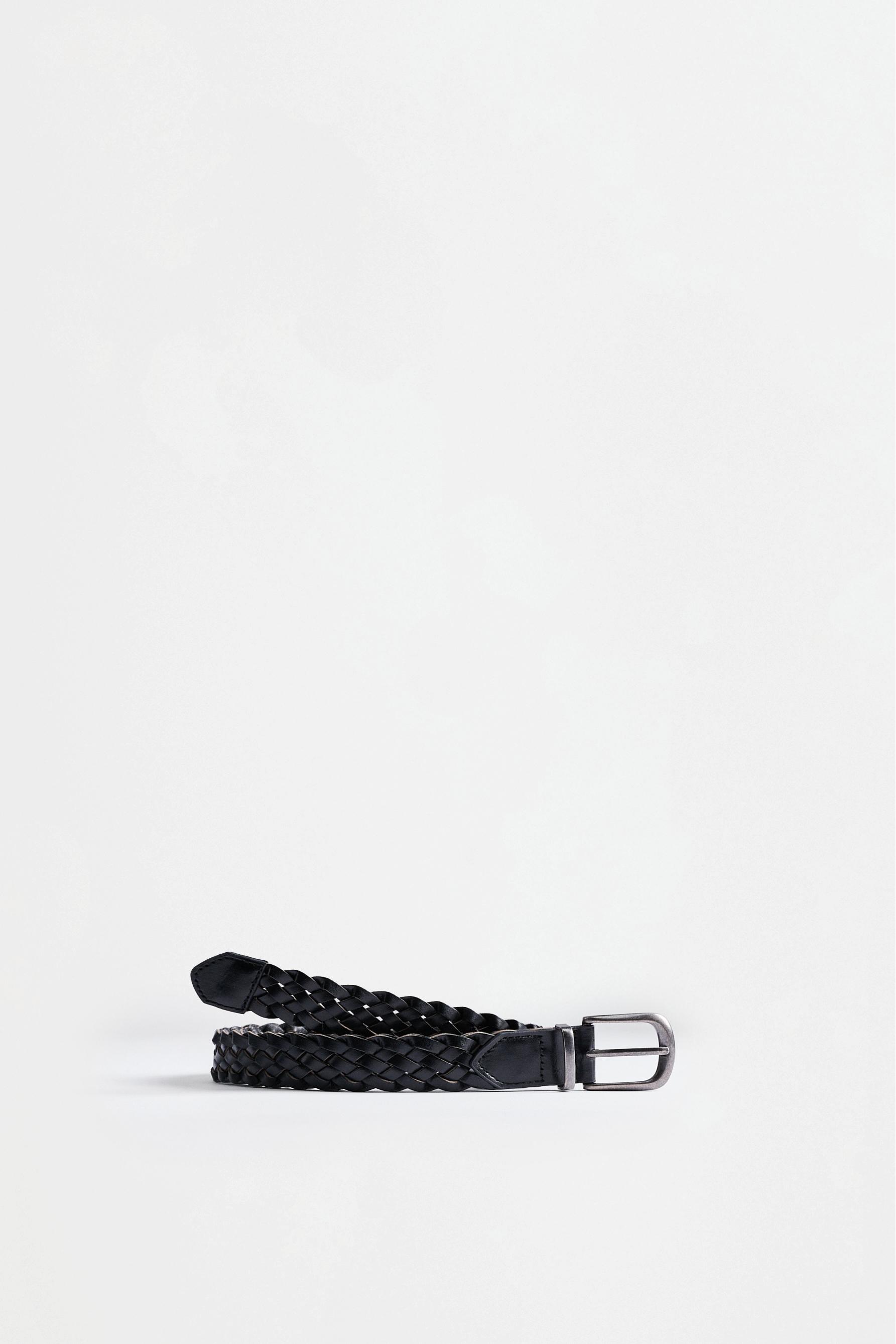 Braided belt — BLACK