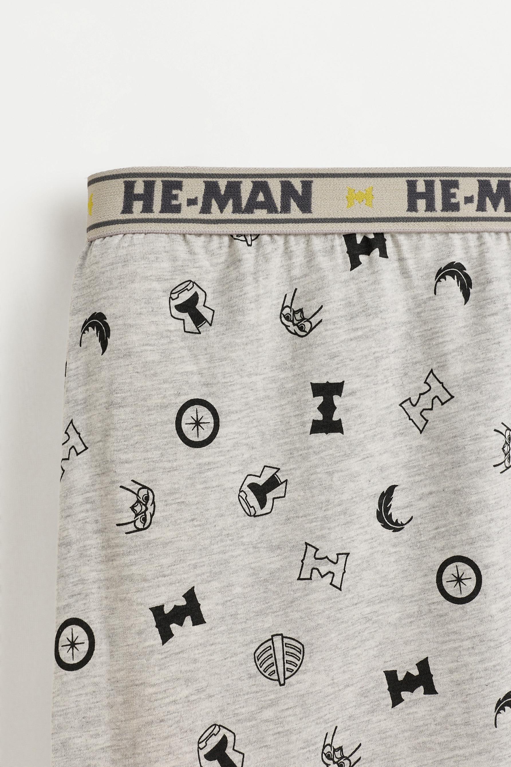 He-Man ©Mattel short pyjamas — BLUE GREY