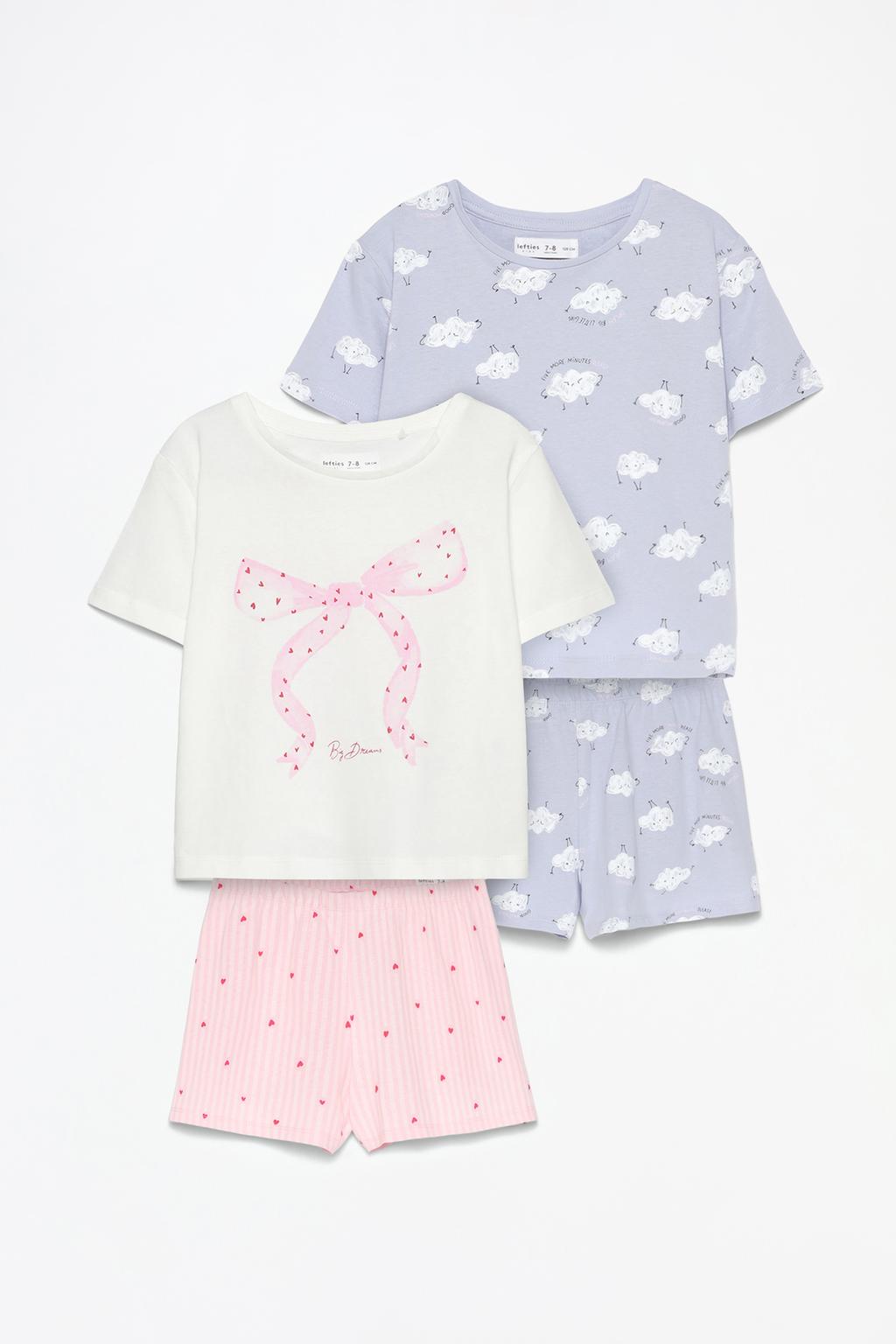 2-pack of short pyjamas